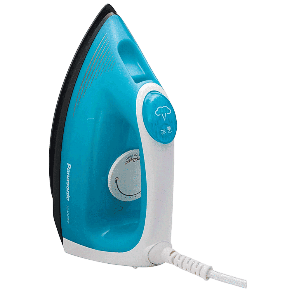 Panasonic 1200 Watts 140ml Steam Iron (Non-stick Coating, NI-V100NAARM, Blue) Panasonic 1200 Watts 140ml Steam Iron (Non-stick Coating, NI-V100NAARM, Blue)_6