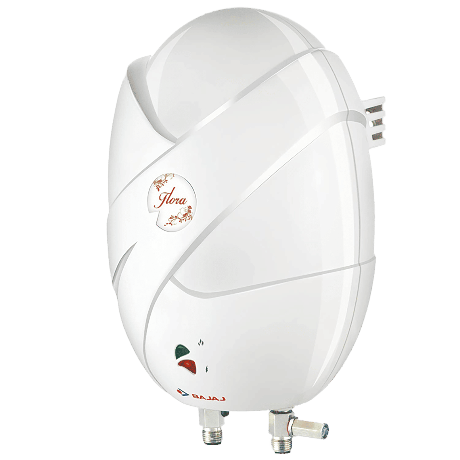 BAJAJ Flora 3 Litre 4 Star Vertical Instant Geyser with Swirl Flow Technology (White)_1
