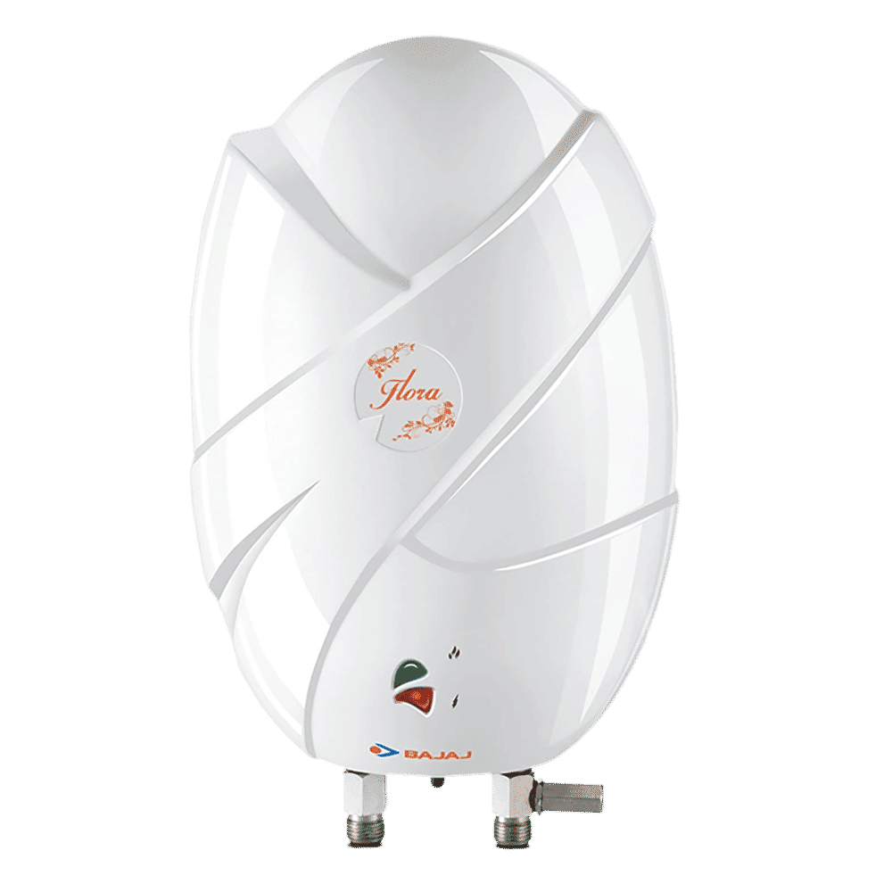 BAJAJ Flora 3 Litres Instant Water Geyser (4500 Watts, White) BAJAJ Flora 3 Litres Instant Water Geyser (4500 Watts, White)_1