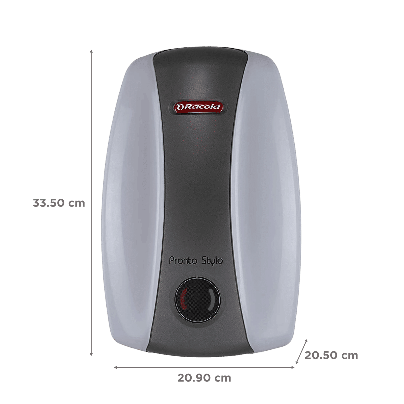 Racold Pronto Stylo 3 Litres Instant Water Geyser (4500 Watts, White)_2