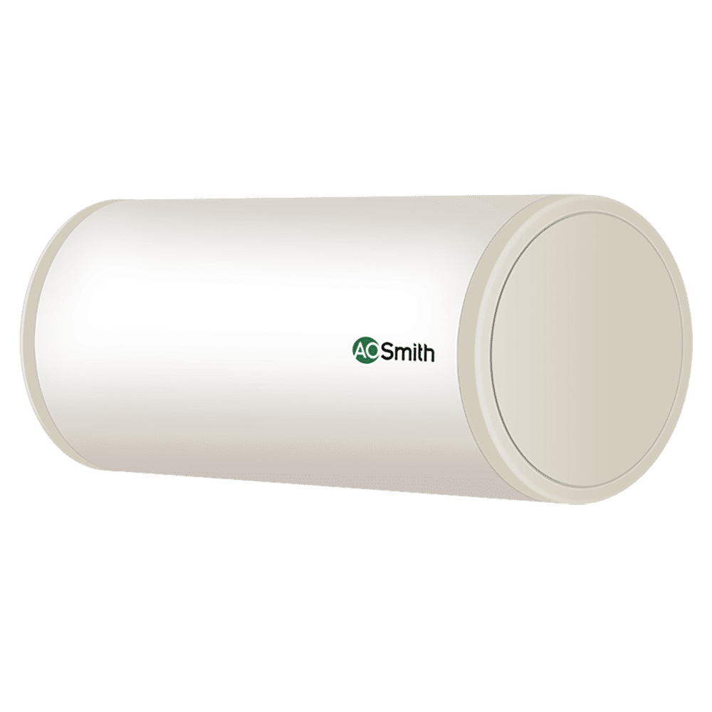 AO Smith HAS 15 Litre 3 Star Horizontal Storage Geyser with Safety Valve (White)_1