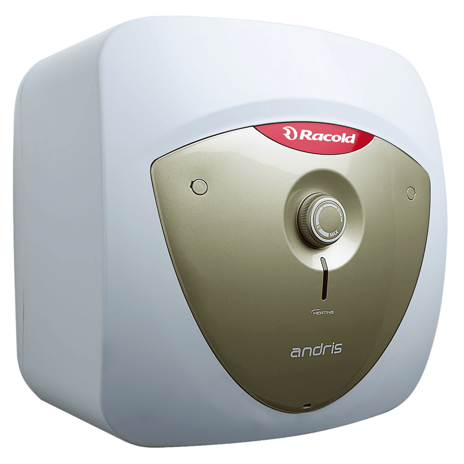 Racold Andris Lux Plus 10 Litres 4 Star Vertical Storage Water Geyser with Silver-ion Technology (White/Gold)_4