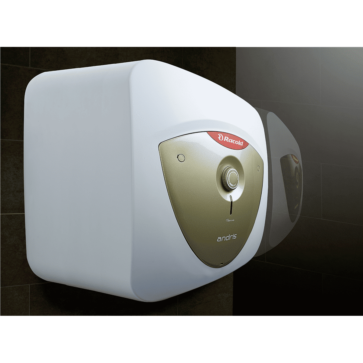 Racold Andris Lux Plus 15 Litre 5 Star Vertical Storage Geyser with Titanium Plus Technology (White & Gold)_9