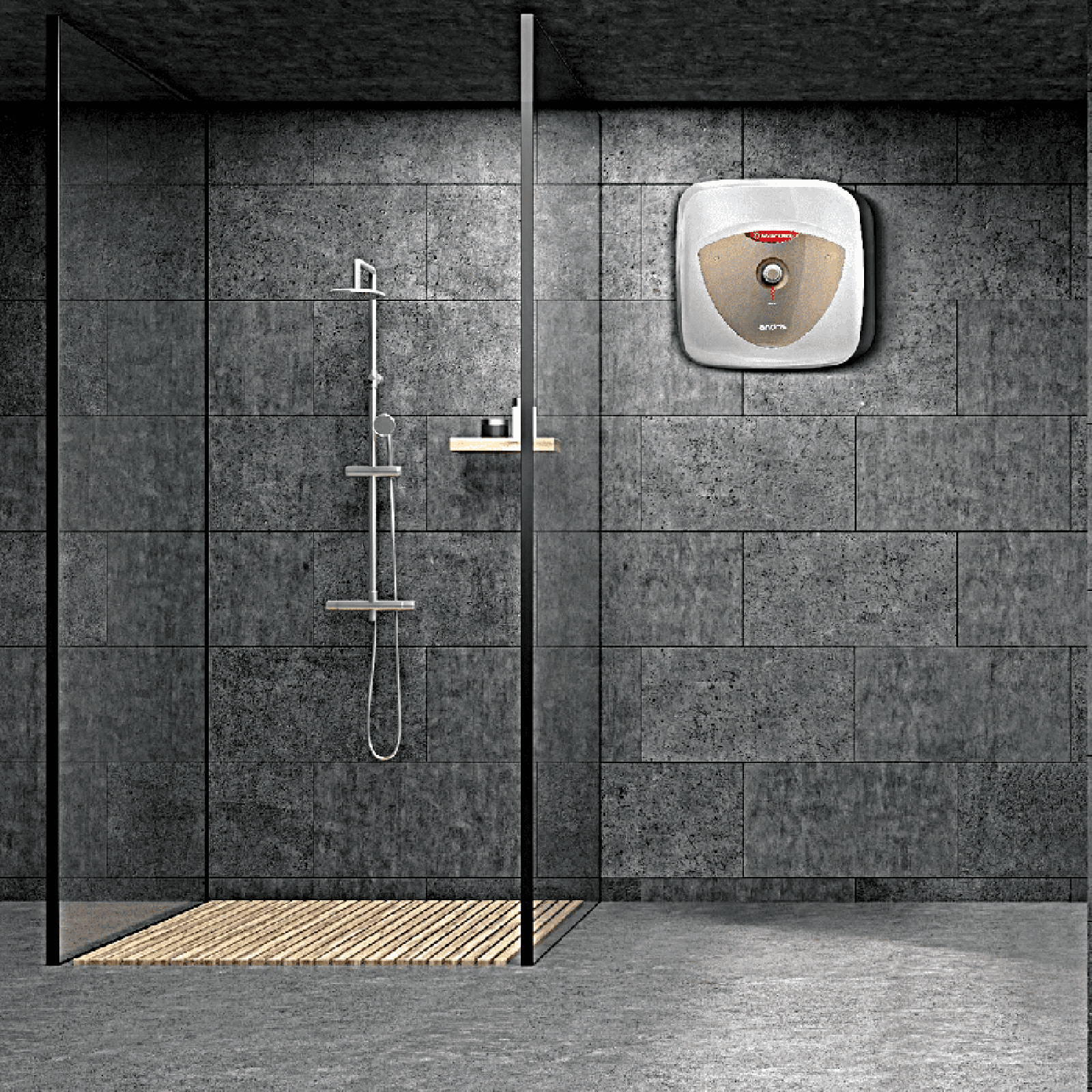 Racold Andris Lux Plus 25 Litre 5 Star Vertical Storage Geyser with Titanium Plus Technology (White & Gold)_11