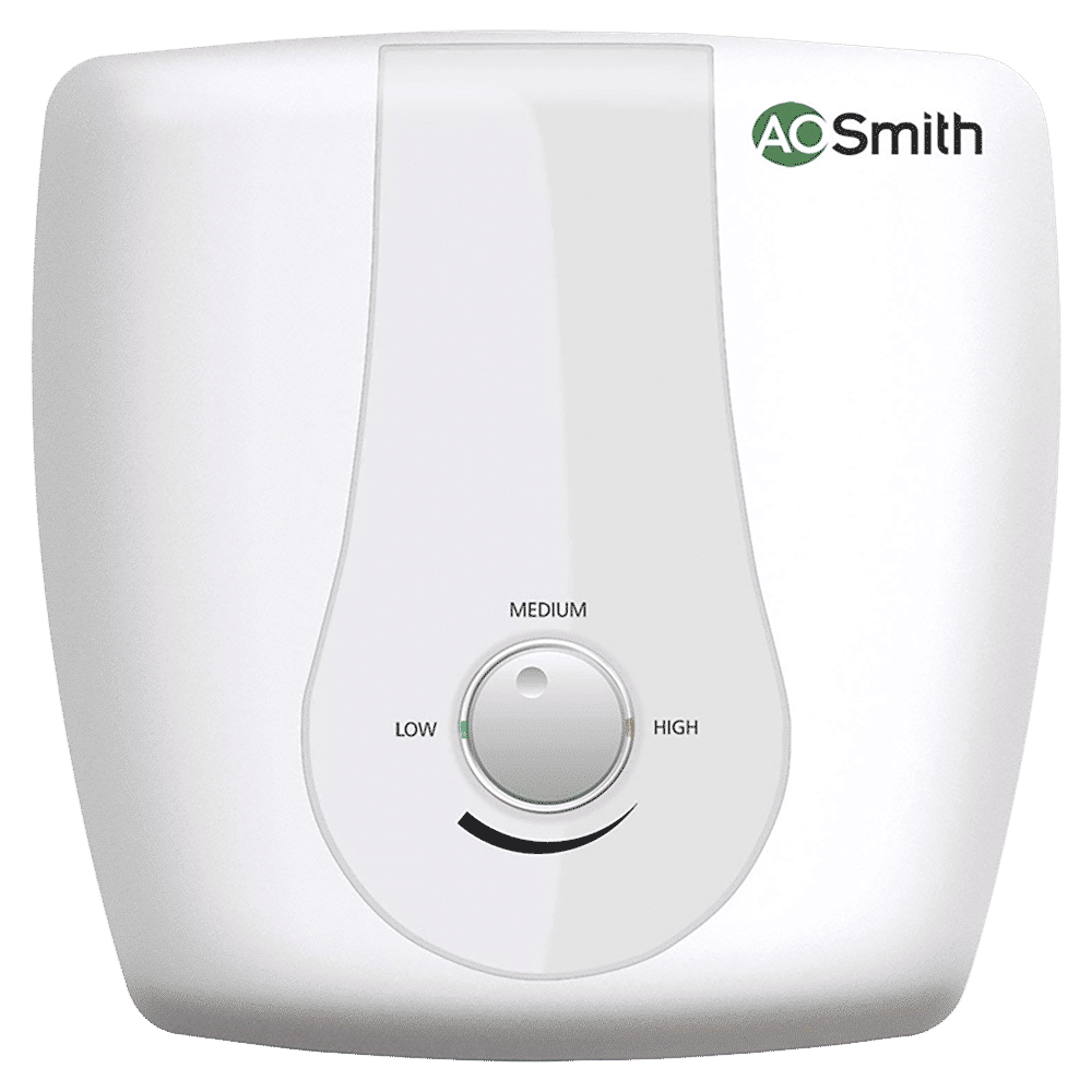 AO Smith HSE-SGS 25 Litre 4 Star Vertical Storage Geyser with Blue Diamond Technology (White)_1
