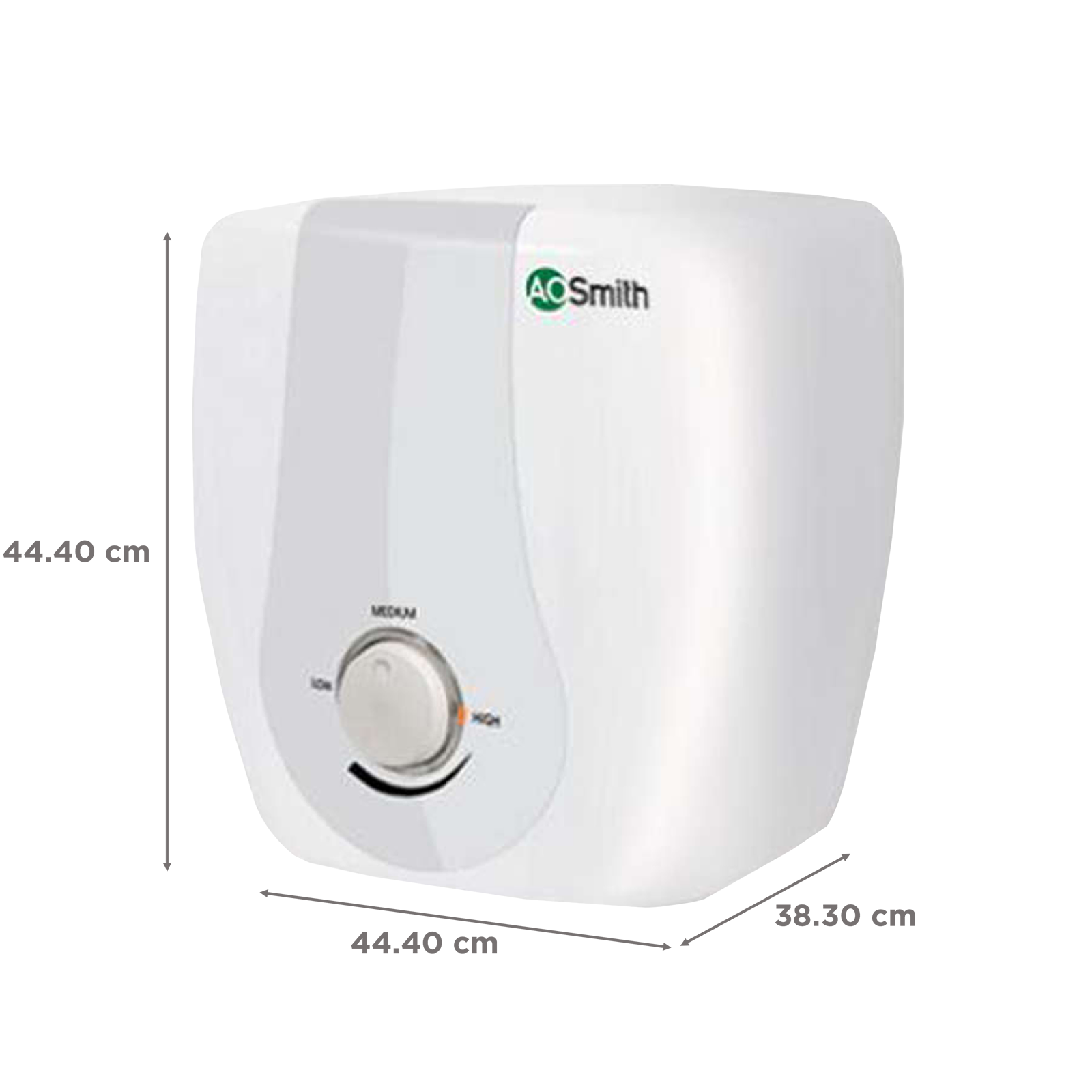AO Smith HSE-SGS 25 Litre 4 Star Vertical Storage Geyser with Blue Diamond Technology (White)_2