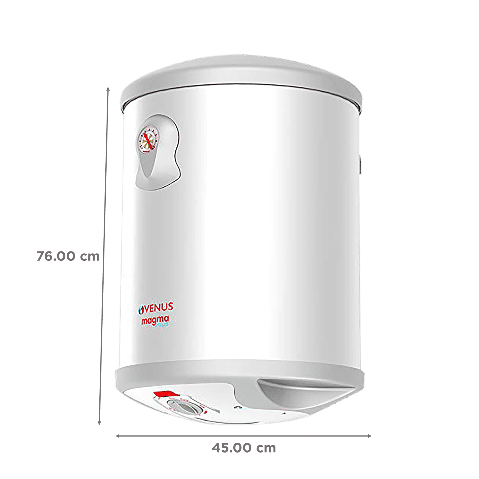 VENUS Magma 35 Litre 5 Star Vertical Storage Geyser with Automated Plant European Technology (White)_2