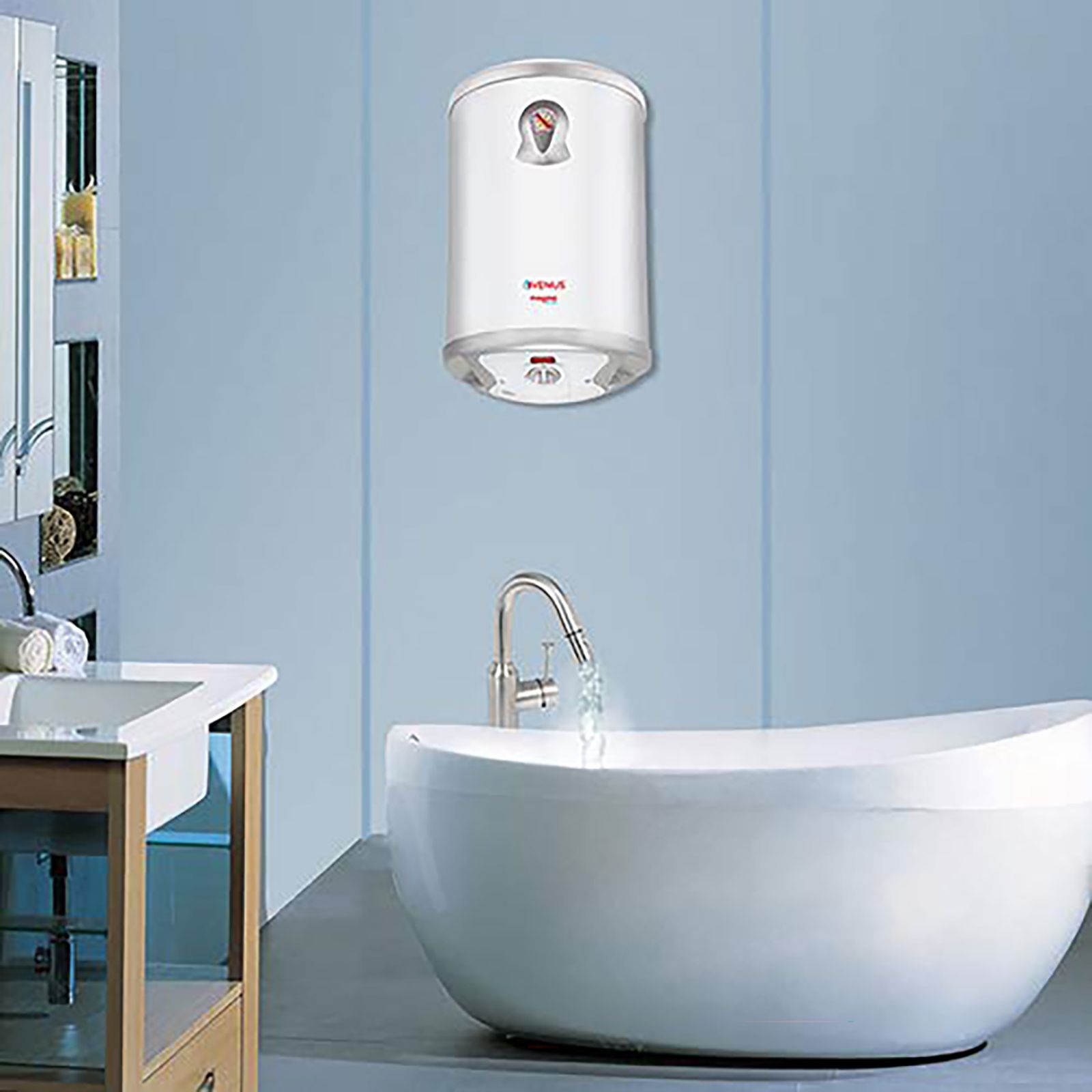 VENUS Magma 35 Litre 5 Star Vertical Storage Geyser with Automated Plant European Technology (White)_6