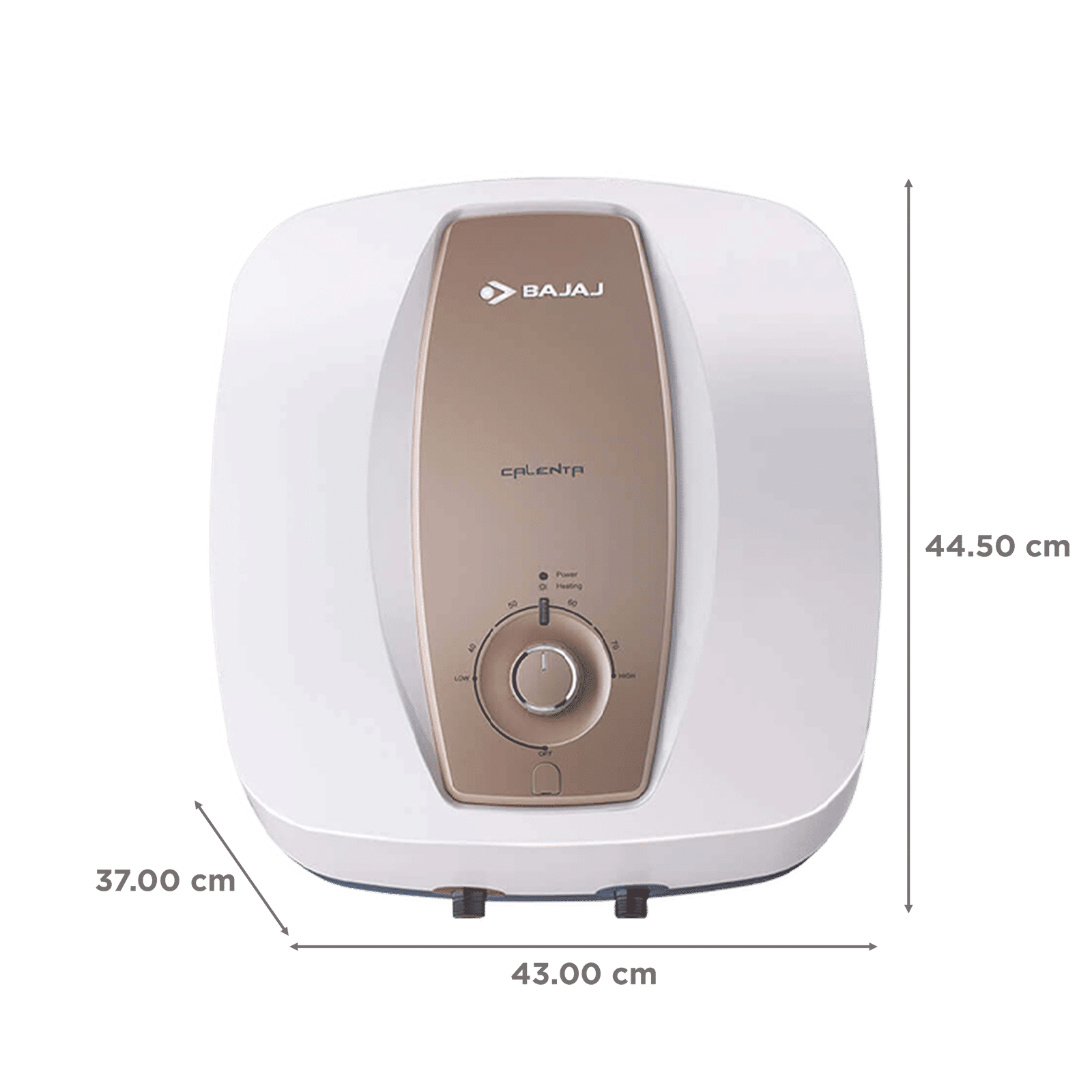 BAJAJ Calenta Mechanical 15 Litre 4 Star Vertical Storage Geyser with Titanium Armour Technology (White)_2