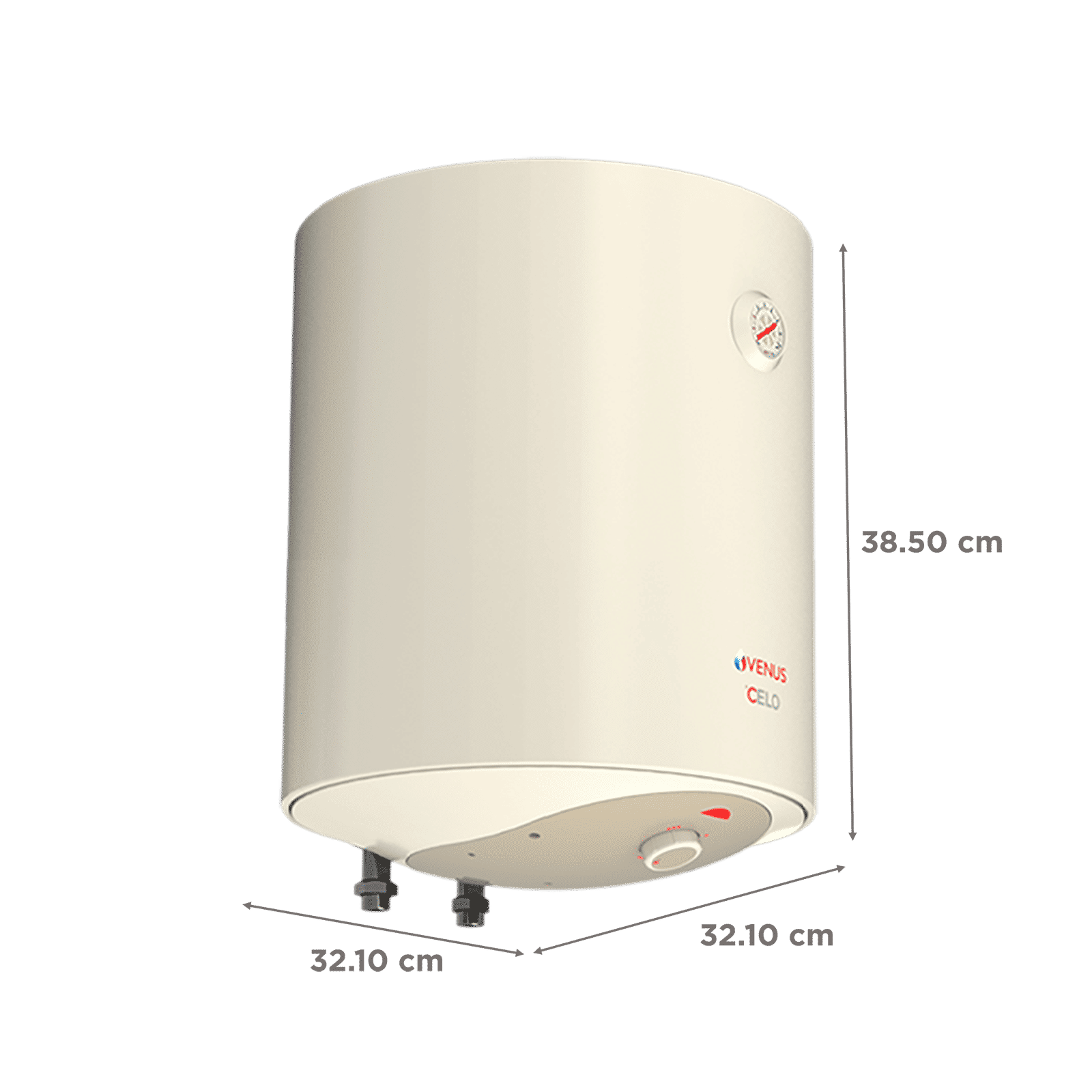 VENUS Celo 10 Litres 5 Star Storage Water Geyser (2000 Watts, 010CV, Ivory)_2