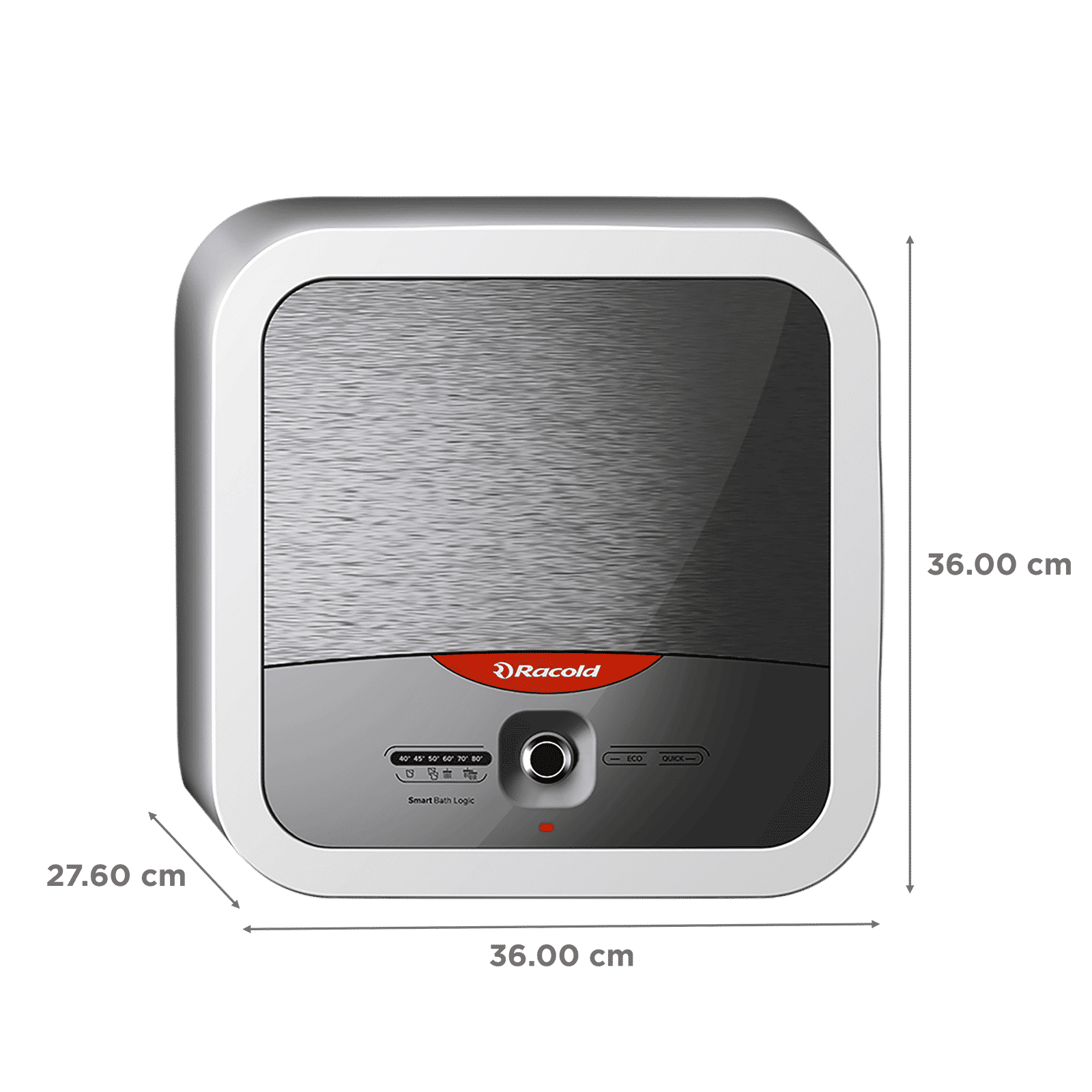 Racold Omnis Lux Plus 10 Litres 5 Star Vertical Storage Water Geyser with Silver Ion Technology (White/Silver)_2