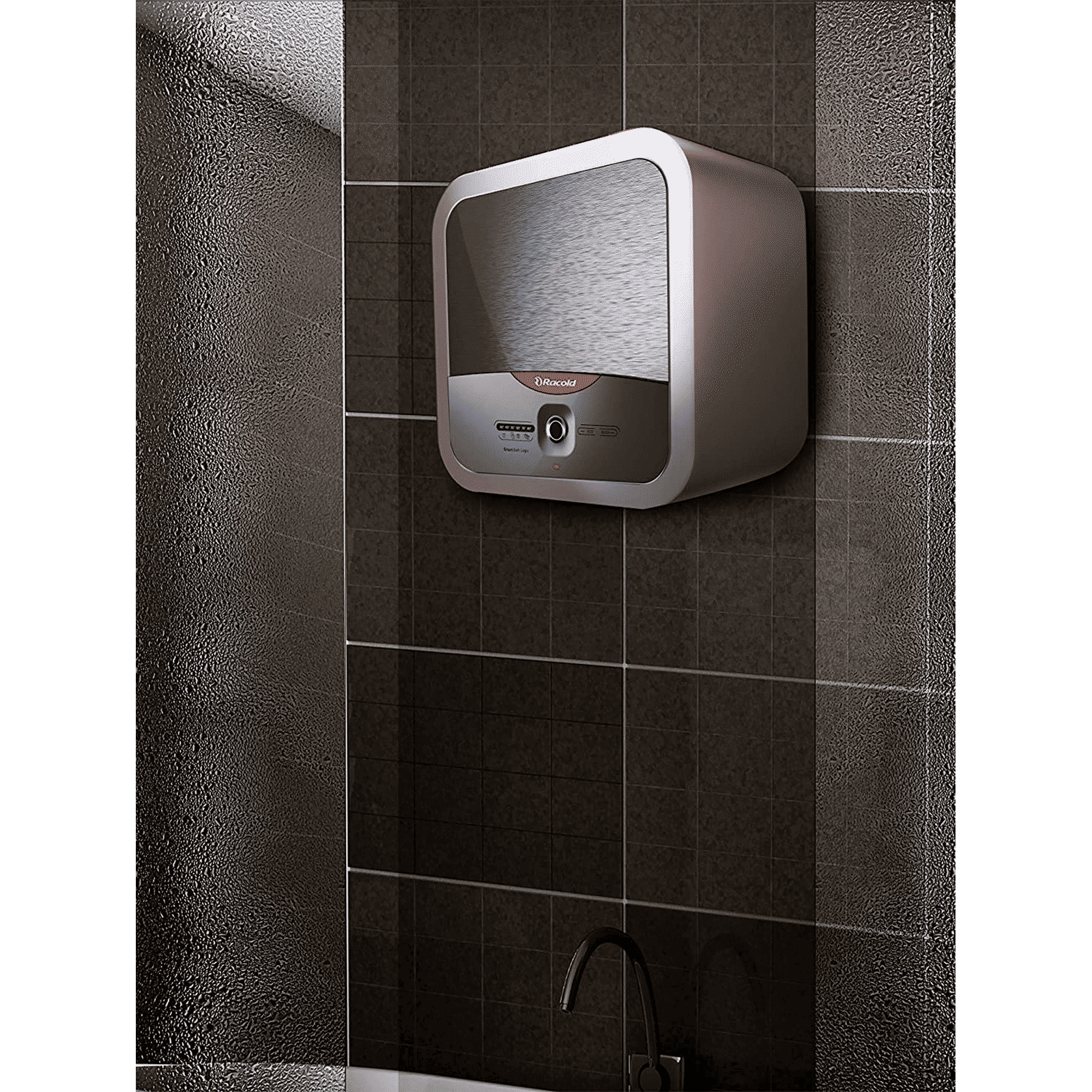 Racold Omnis Lux Plus 10 Litres 5 Star Vertical Storage Water Geyser with Silver Ion Technology (White/Silver)_6