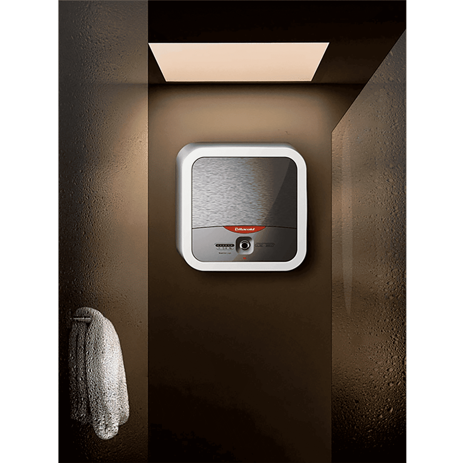 Racold Omnis Lux Plus 10 Litres 5 Star Vertical Storage Water Geyser with Silver Ion Technology (White/Silver)_7