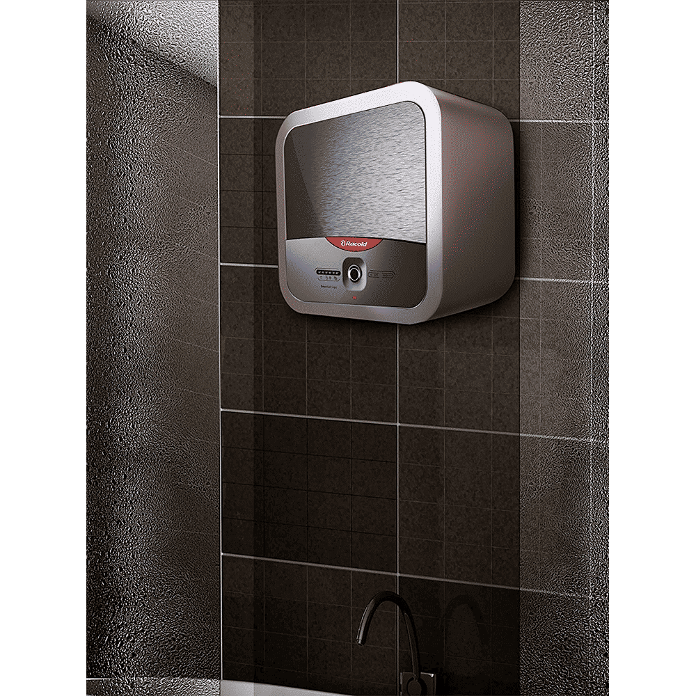 Racold Omnis Lux Plus 15 Litre 4 Star Vertical Storage Geyser with Titanium Plus Technology (White & Silver)_11