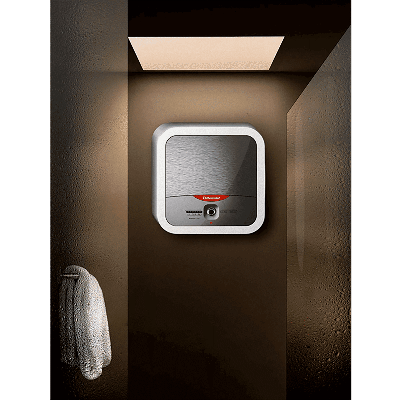 Racold Omnis Lux Plus 15 Litre 4 Star Vertical Storage Geyser with Titanium Plus Technology (White & Silver)_10