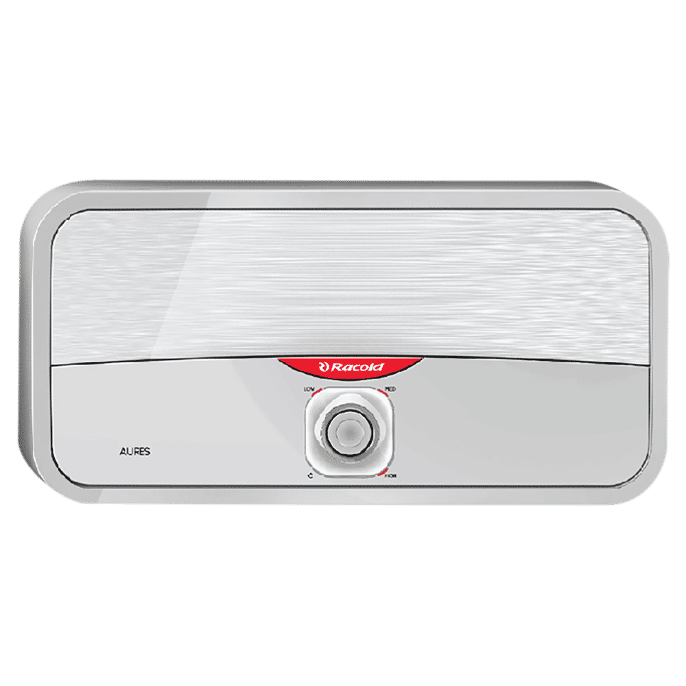 Racold Aures 2.1 Litre Vertical Instant Geyser with Lightning Fast Heating (White)_1