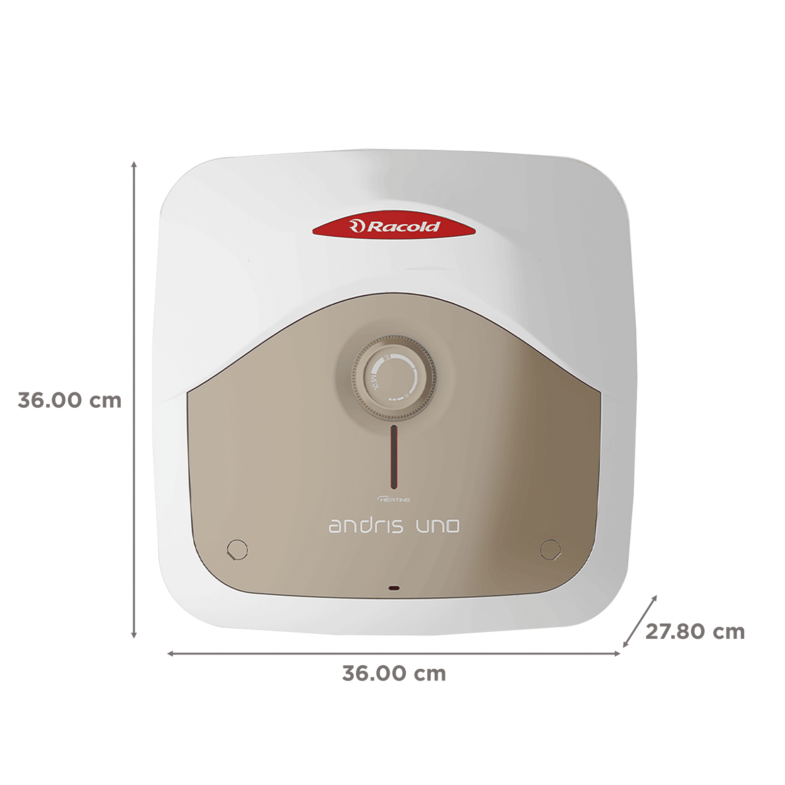 Racold Andris Uno 10 Litre 4 Star Vertical Storage Geyser with Titanium Plus Technology (Sandy)_2