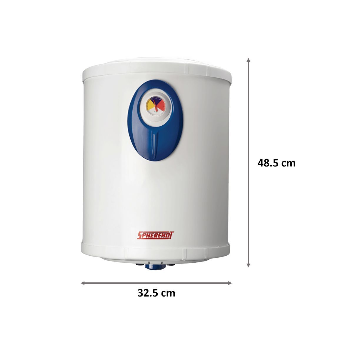 Spherehot Cylendro PGL DLX 15 Litres Storage Water Geyser (2000 Watts, SWCP002, White) Spherehot Cylendro PGL DLX 15 Litres Storage Water Geyser (2000 Watts, SWCP002, White)_2