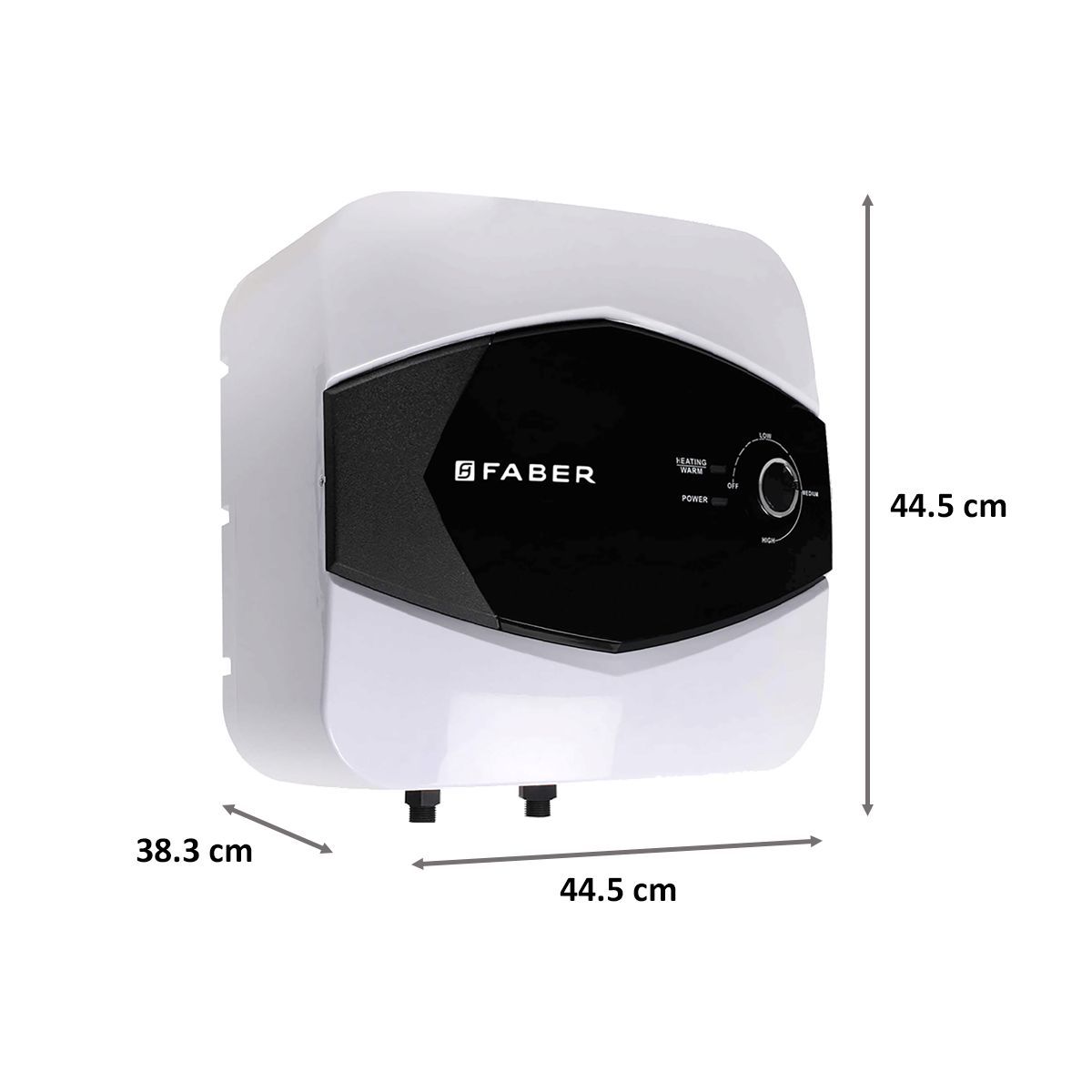 FABER 25 Litres 5 Star Storage Water Geyser (2000 Watts, FWG Glitz, White/Black) FABER 25 Litres 5 Star Storage Water Geyser (2000 Watts, FWG Glitz, White/Black)_2