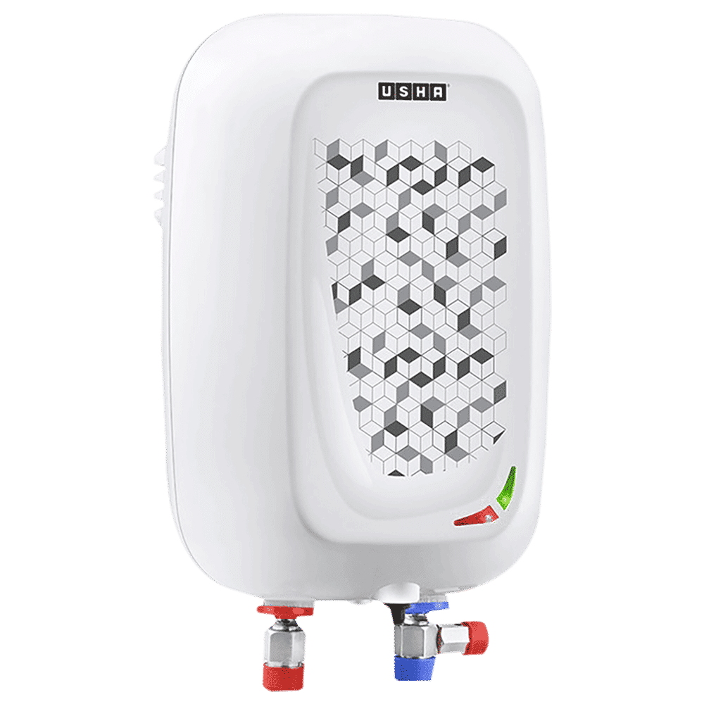 USHA Instano 3 Litre Vertical Instant Geyser with IPX4 Protection (Moonlight White) USHA Instano 3 Litre Vertical Instant Geyser with IPX4 Protection (Moonlight White)_4