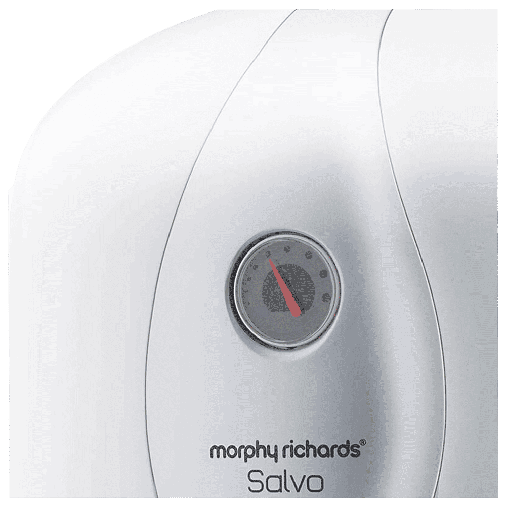 morphy richards Salvo 10 Litre 5 Star Vertical Storage Geyser with Earth Leakage Circuit Breaker (White)_7
