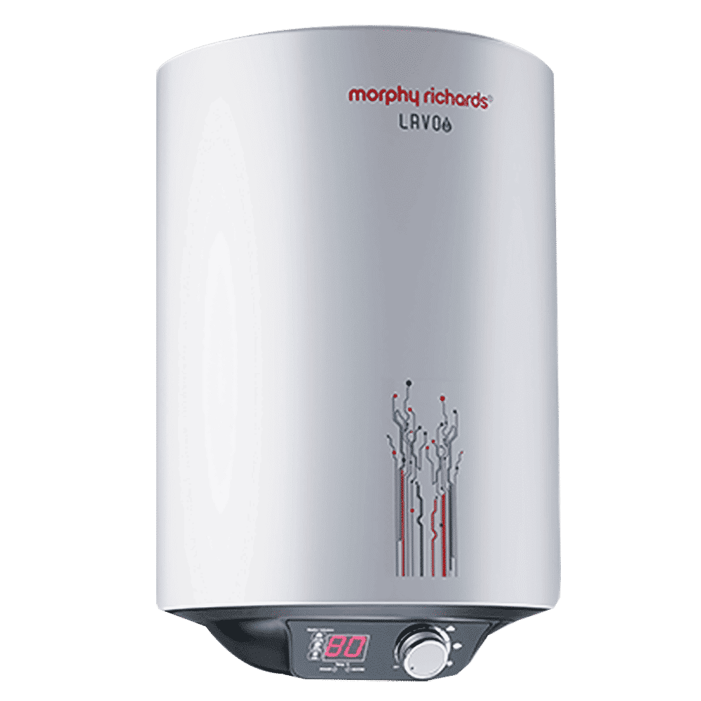 morphy richards Lavo EM 10 Litres 5 Star Vertical Storage Water Geyser with Glass Coated Incoloy Heating Element (White)_4