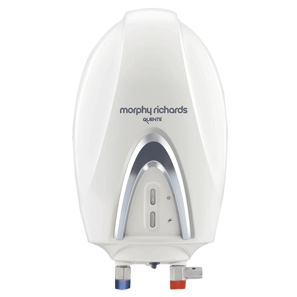 morphy richards Quente 1 Litre Vertical Instant Geyser with Superior Heating Element (White)_1