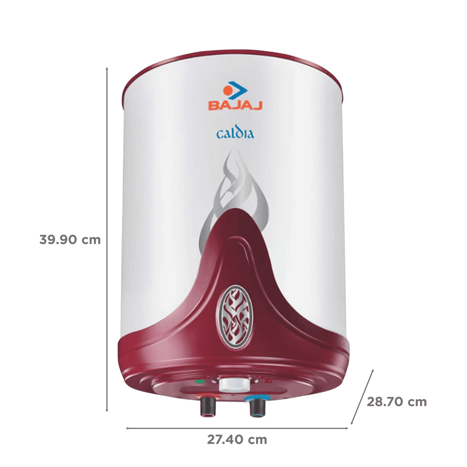 Bajaj Caldia 6 Litres 5 Star Vertical Storage Water Geyser with Copper Heating Element (White)_2