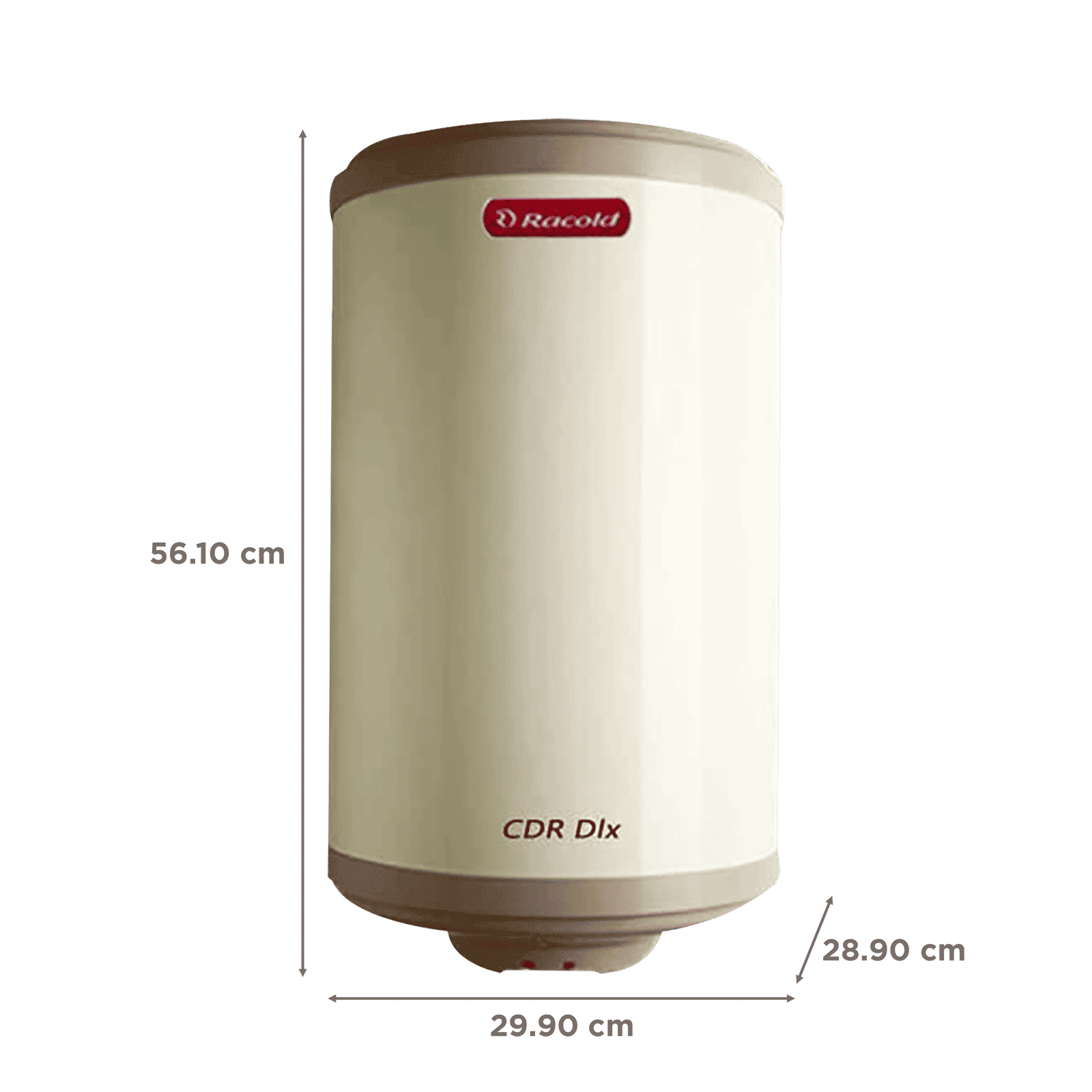 Racold CDR DLX 15 Litre 5 Star Vertical Storage Geyser with Titanium Plus Technology (Ivory)_2