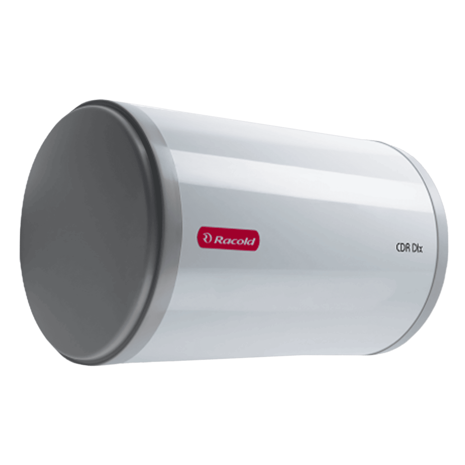 Racold CDR DLX 15 Litres 4 Star Horizontal Storage Geyser With LHS Water Inlet (White & Grey Dome)_7