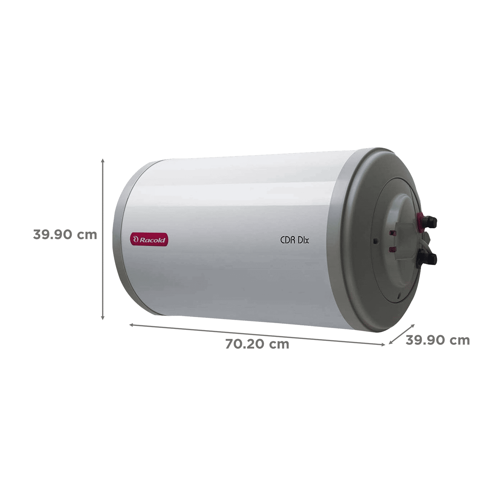 Racold CDR DLX 35 Litre 3 Star Horizontal Storage Geyser with Titanium Plus Technology (White)_2