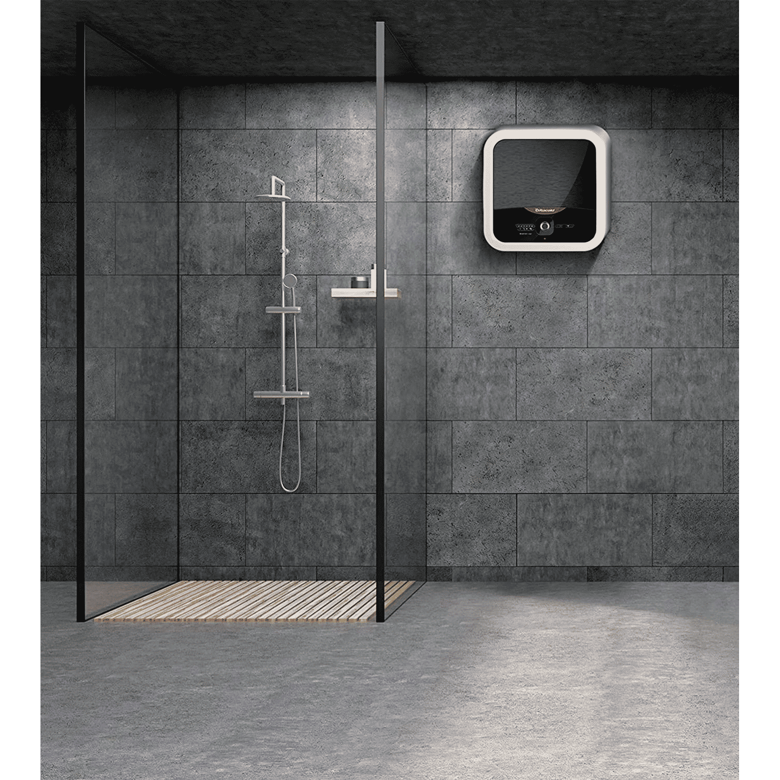 Racold Omnis Wi-Fi 15 Litres 5 Star Vertical Storage Water Geyser with Titanium Enameled Heating Element (Black/Grey)_6