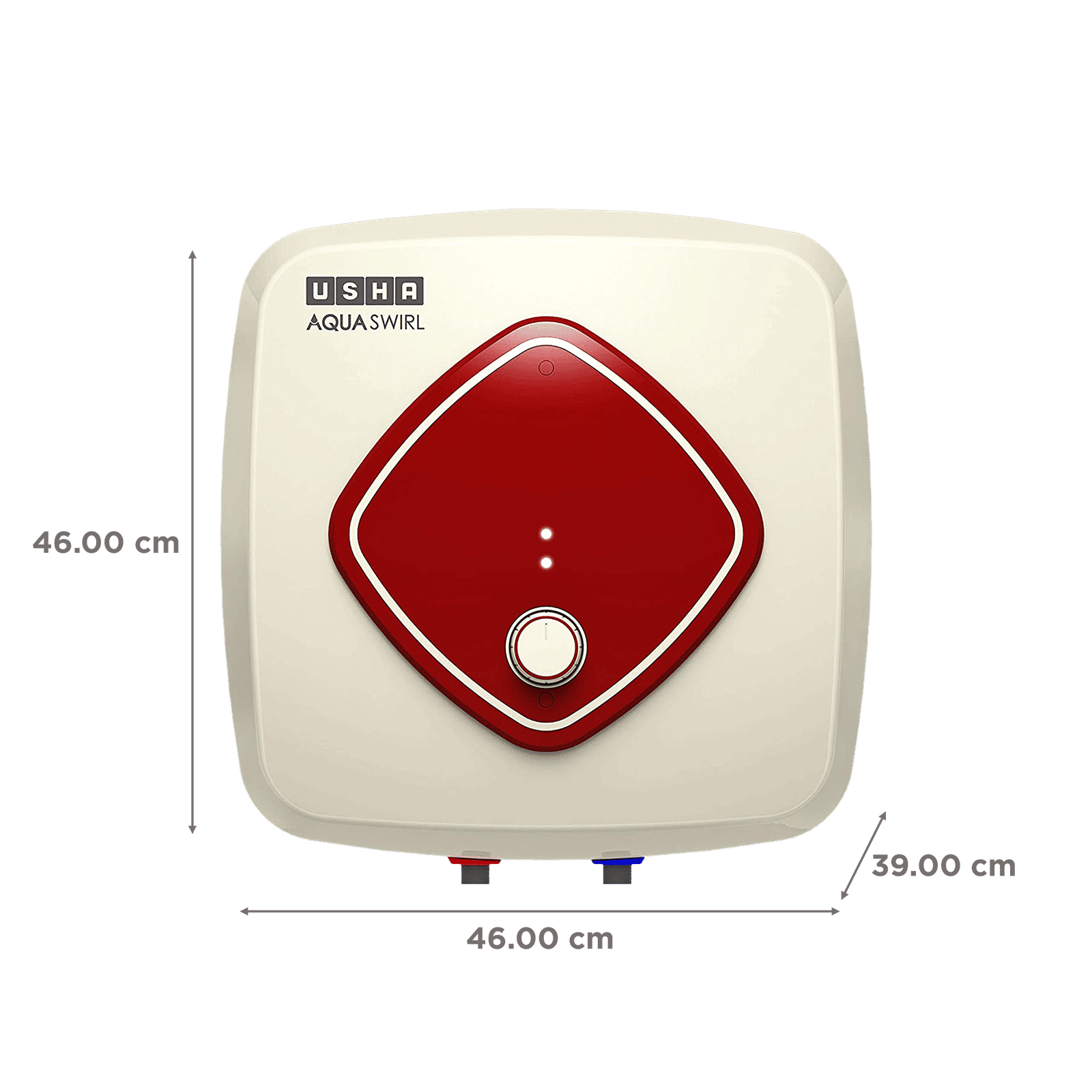 USHA Aqua Swirl 25 Litres 5 Star Vertical Storage Water Geyser with Copper Heating Element (Ivory Wine) USHA Aqua Swirl 25 Litres 5 Star Vertical Storage Water Geyser with Copper Heating Element (Ivory Wine)_2