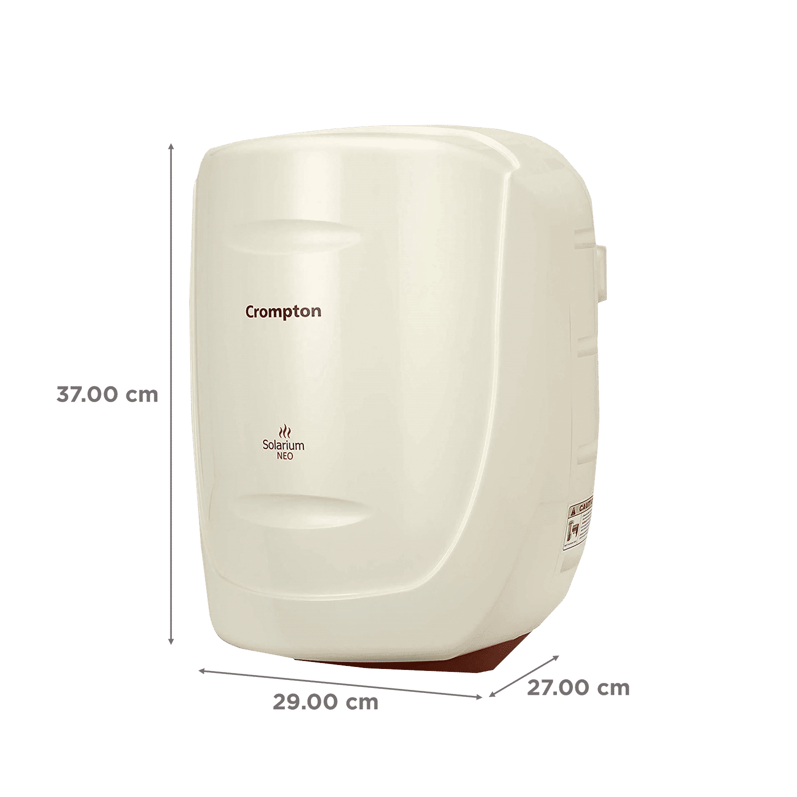 Crompton Solarium Neo 6 Litres 4 Star Vertical Storage Water Geyser with Glass Coated Incoloy Heating Element (White)_2