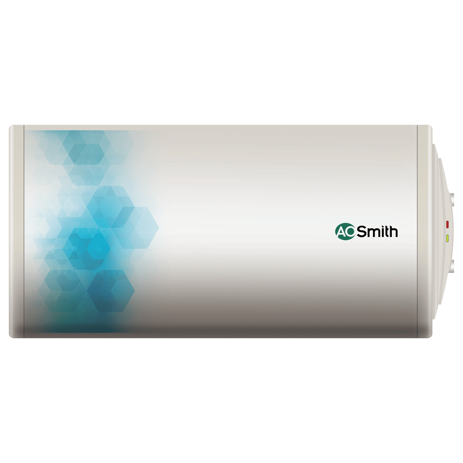 AO Smith Elegance 25 Litre 3 Star Horizontal Storage Geyser with Blue Diamond Technology (White)_1