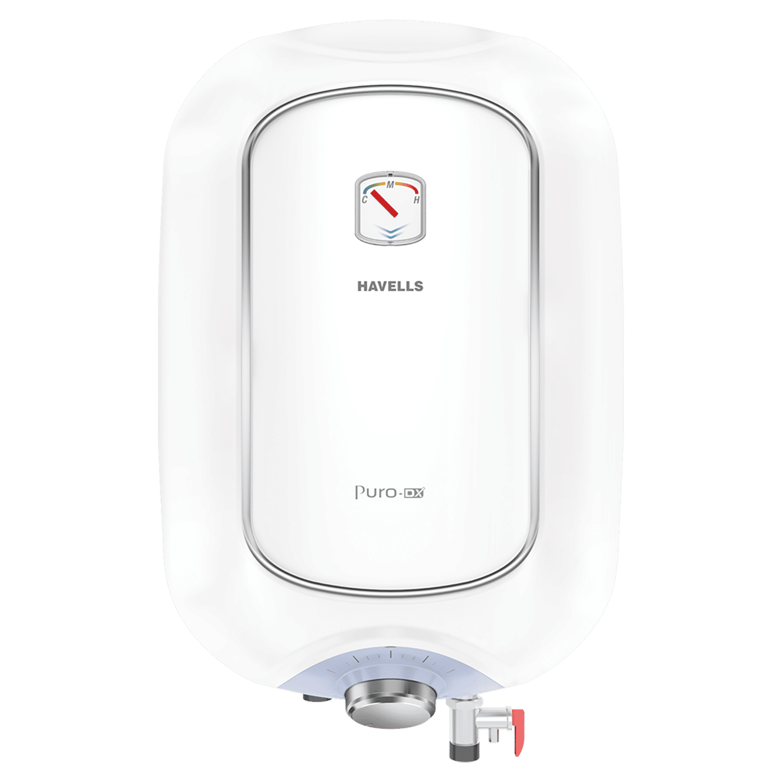 HAVELLS Puro DX 10 Litres 4 Star Vertical Storage Water Geyser with Feroglas Technology (White)_1