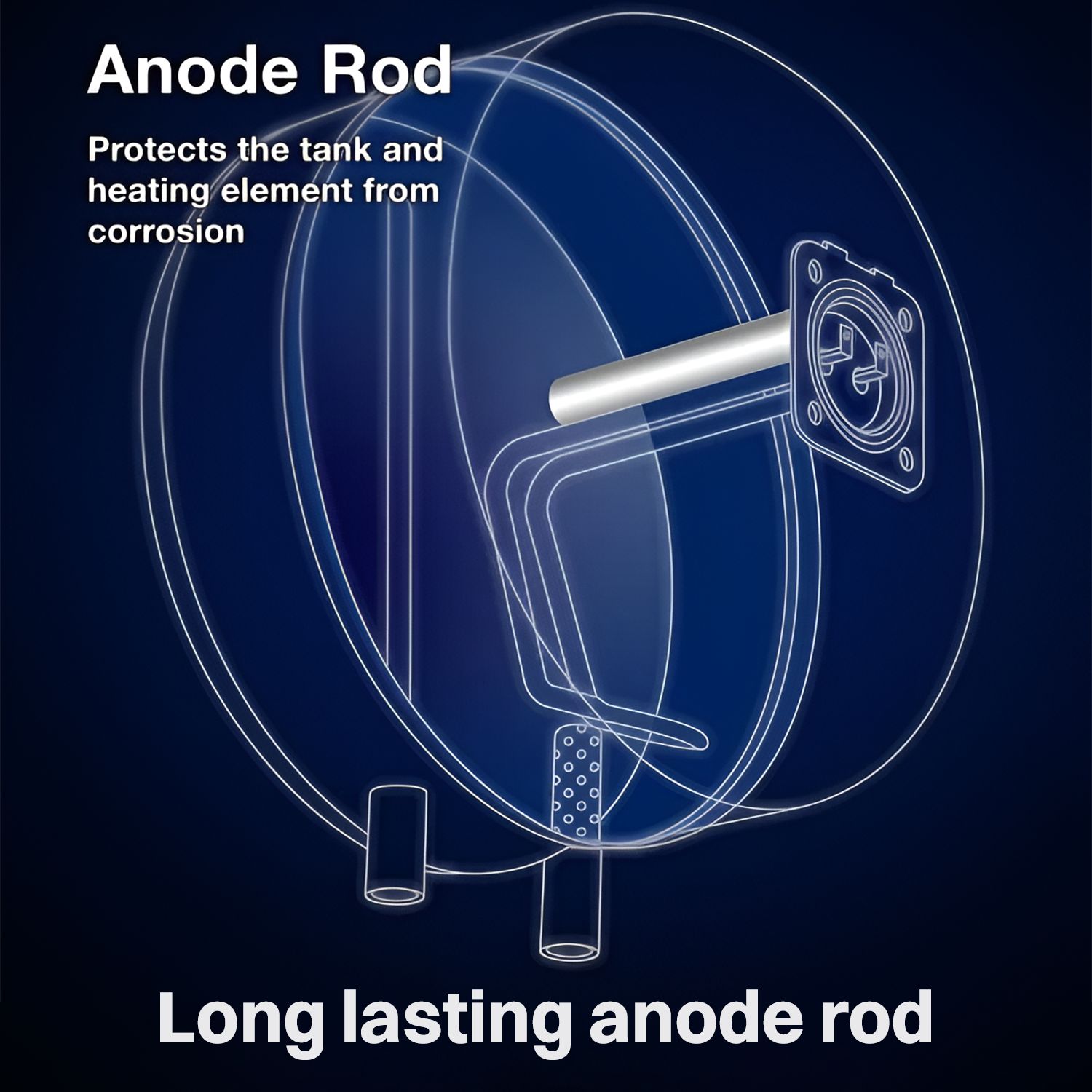 AO Smith Xpress 15 Litre 5 Star Vertical Storage Geyser with Safety Valve (White)_14