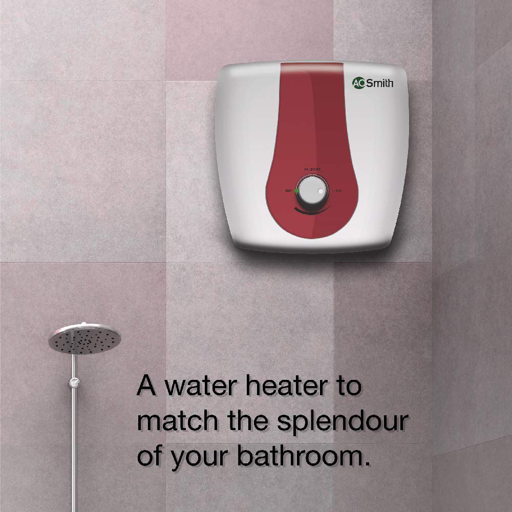 AO Smith Xpress 10 Litre 5 Star Vertical Storage Geyser with Safety Valve (White)_10