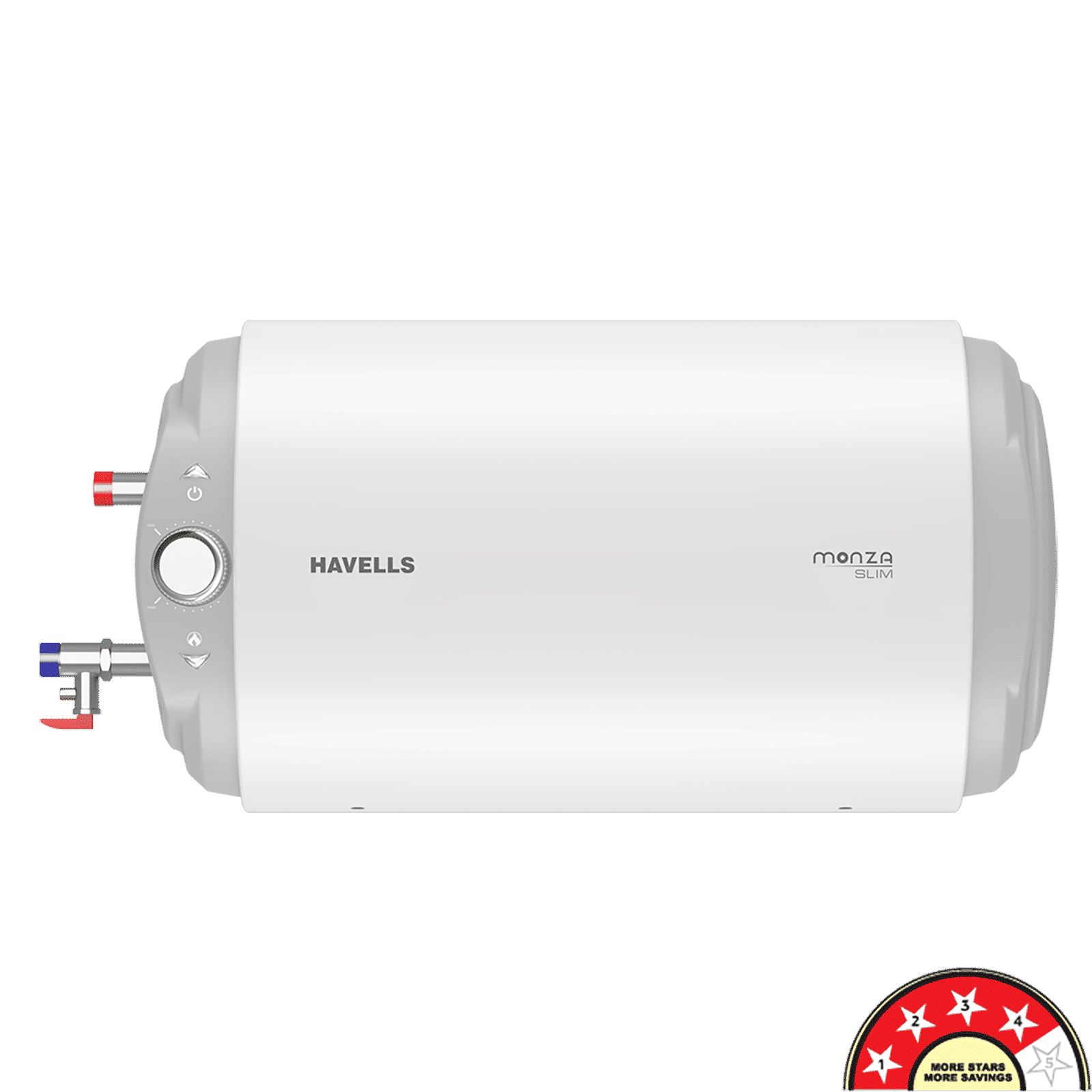 HAVELLS Monza Slim 15 Litres 4 Star Horizontal Storage Water Geyser with 8  Bar (White)_10