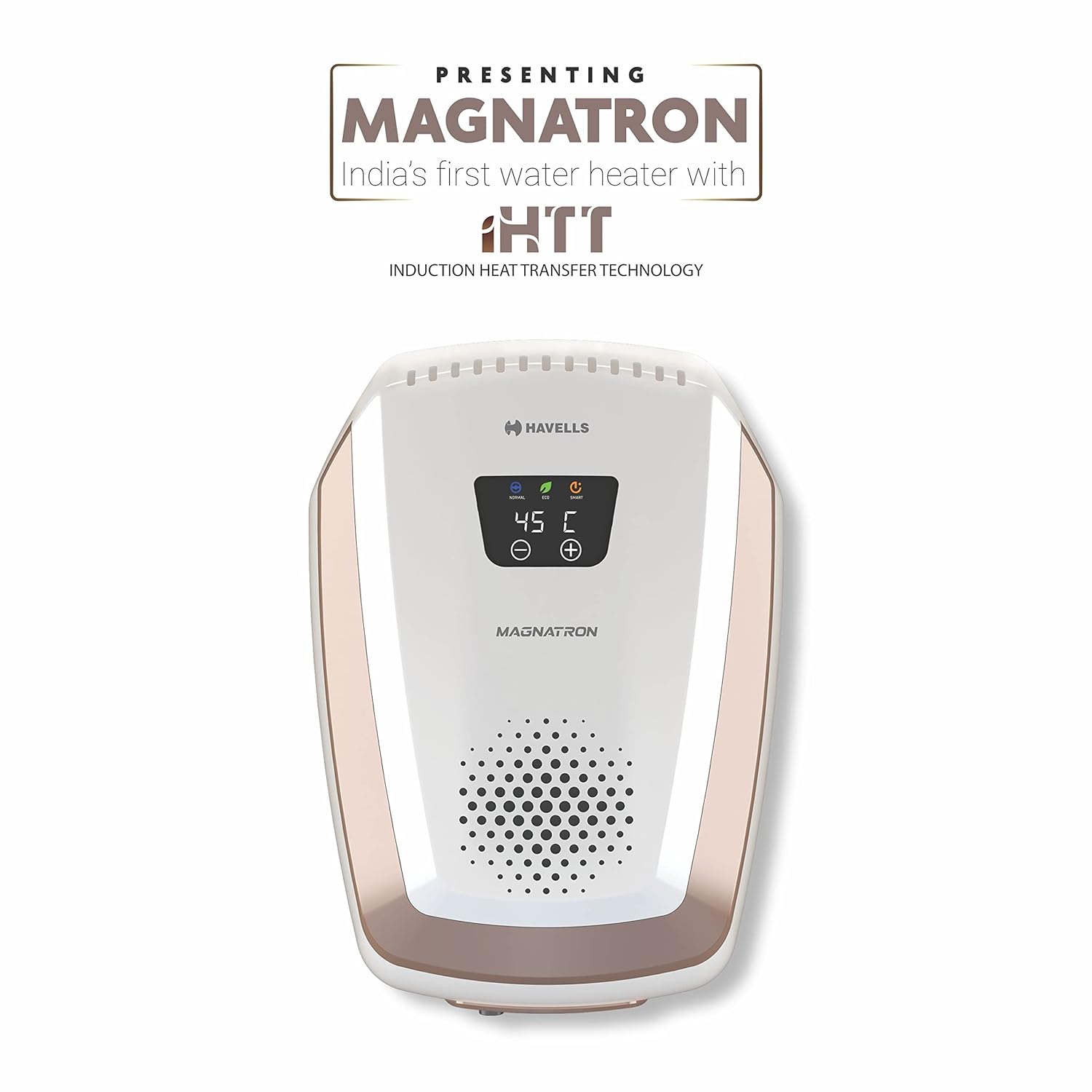 HAVELLS Magnatron 25 Litres 4 Star Vertical Storage Water Geyser with Built-in Thermostat (White Champagne Gold) HAVELLS Magnatron 25 Litres 4 Star Vertical Storage Water Geyser with Built-in Thermostat (White Champagne Gold)_6