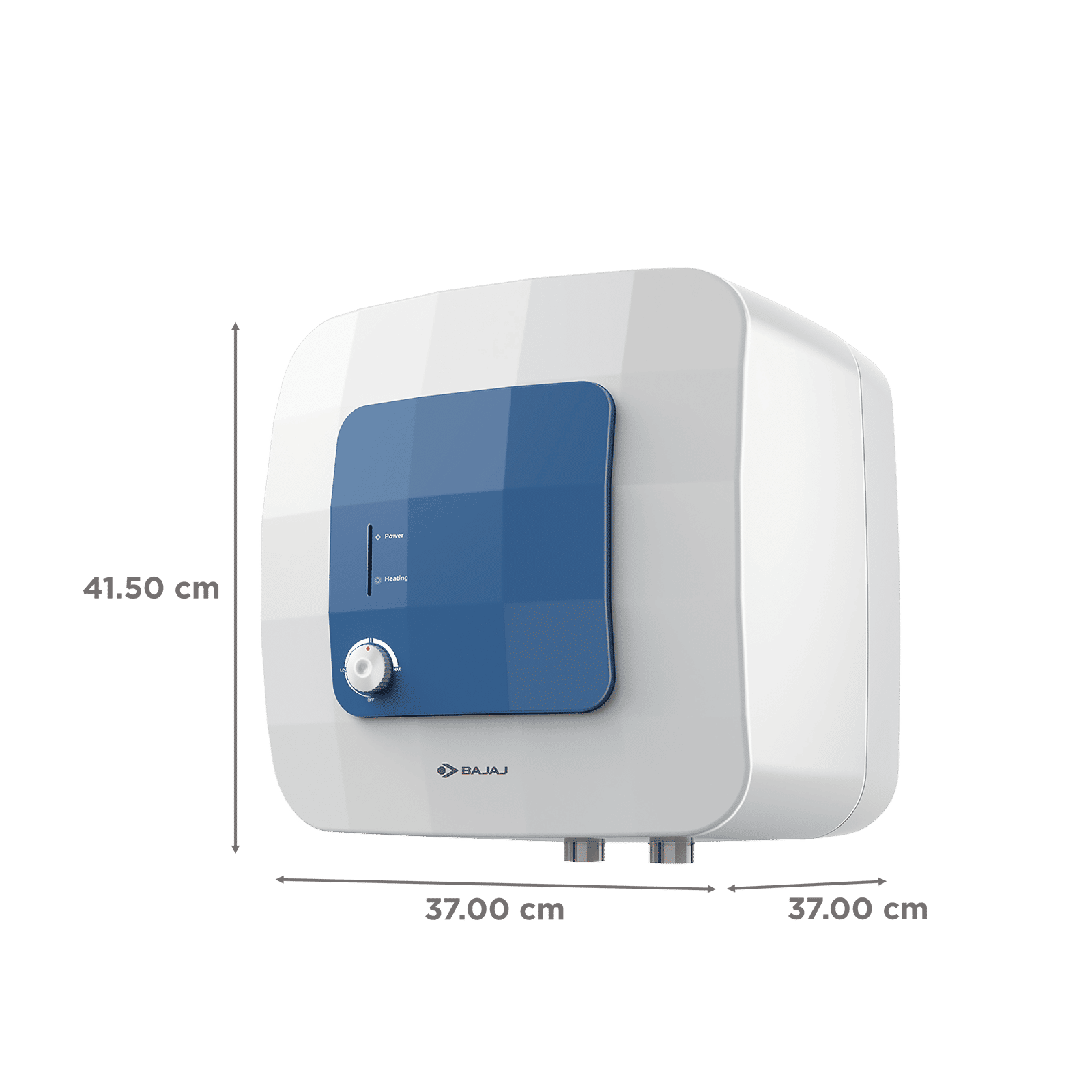 BAJAJ Compagno 15 Litre 5 Star Vertical Storage Geyser with Titanium Armour Technology (White & Blue) BAJAJ Compagno 15 Litre 5 Star Vertical Storage Geyser with Titanium Armour Technology (White & Blue)_2