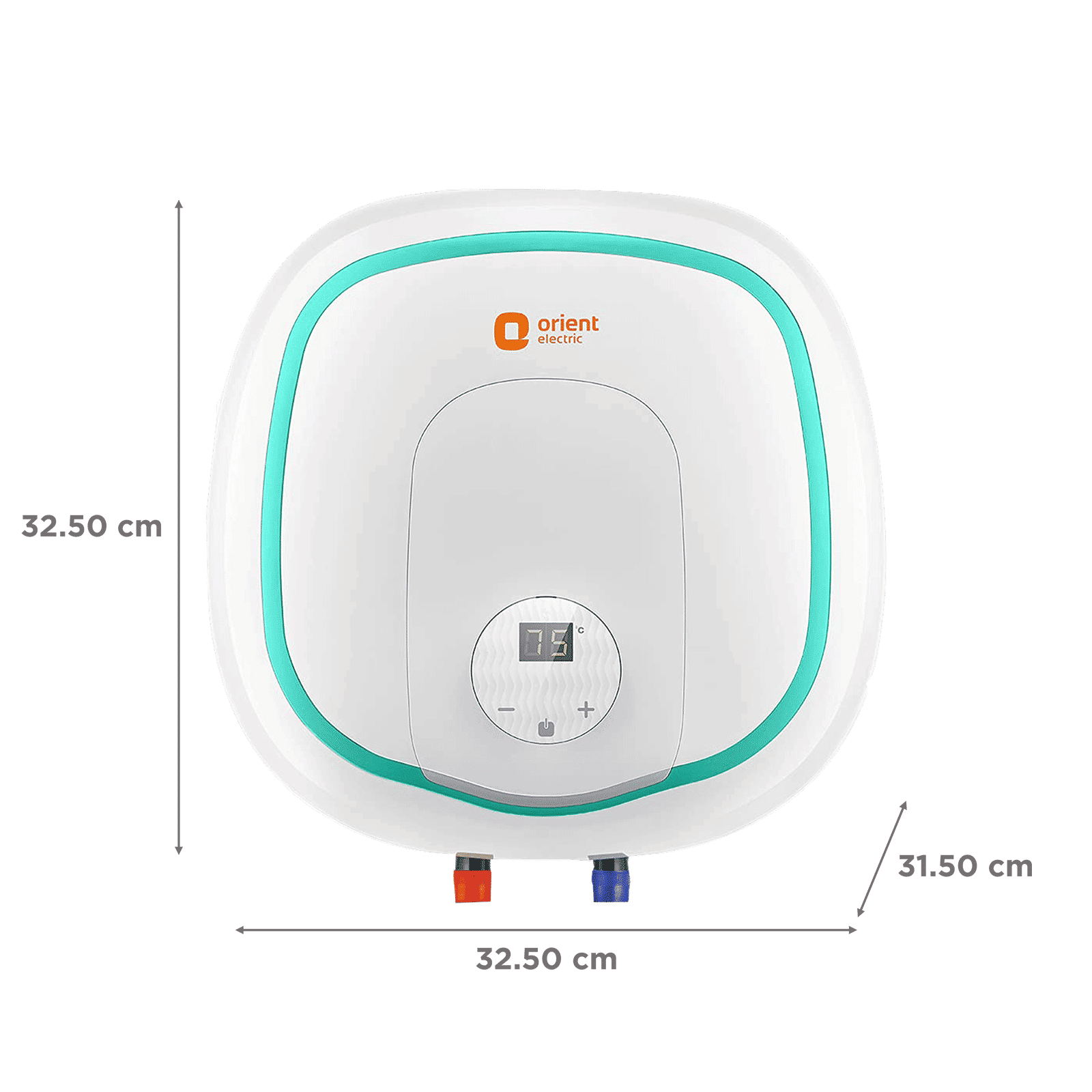 Orient Aquator 6 Litres 5 Star Vertical Storage Water Geyser with Copper Heating Element (White)_2