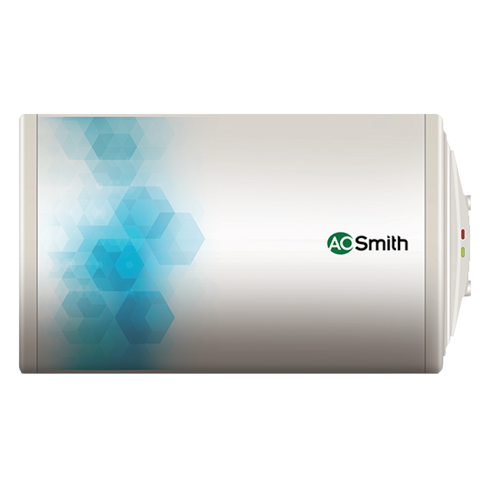AO Smith 25 Litres 3 Star Horizontal Storage Water Geyser with Glass Coated Incoloy Heating Element (White)_1