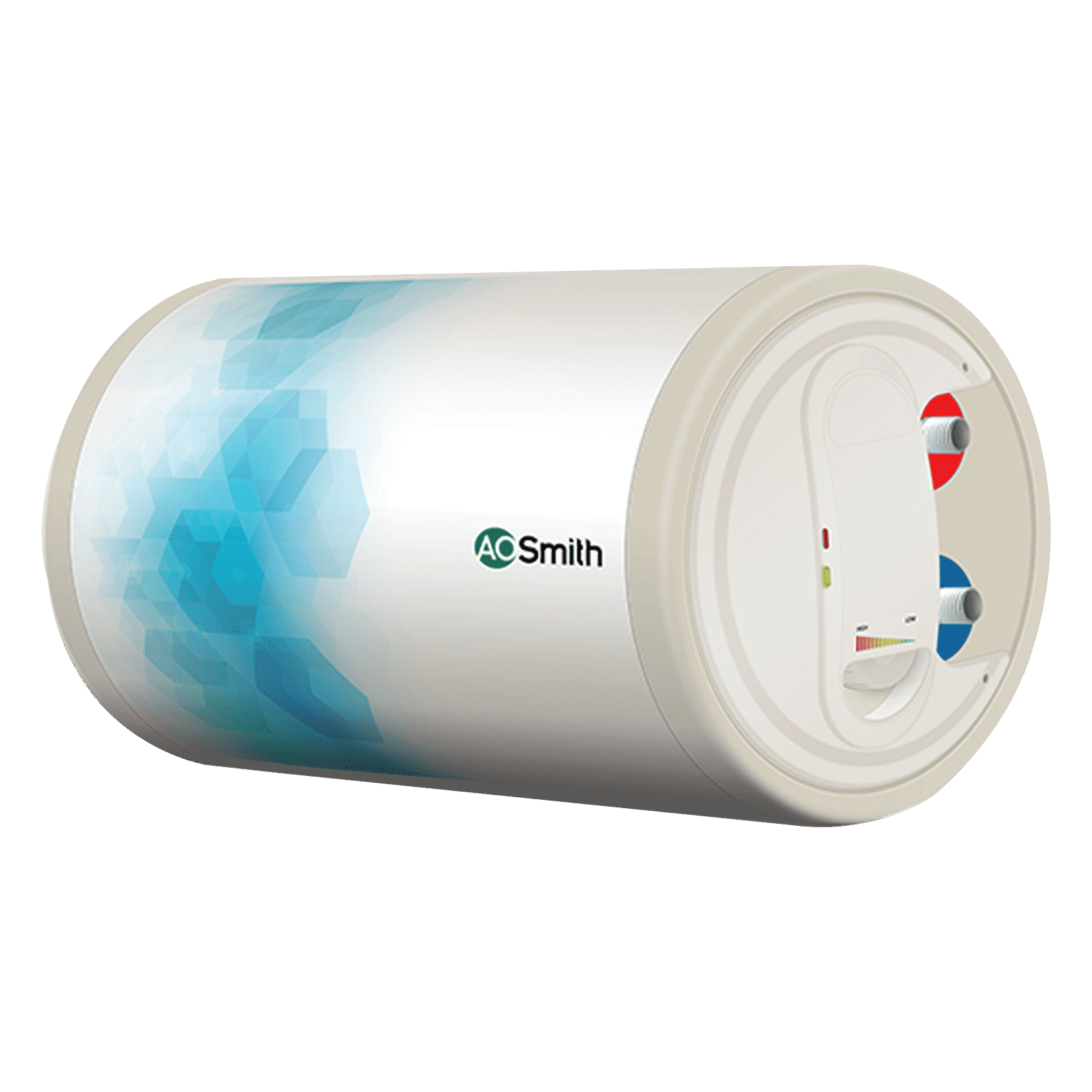 AO Smith 25 Litres 3 Star Horizontal Storage Water Geyser with Glass Coated Incoloy Heating Element (White)_4