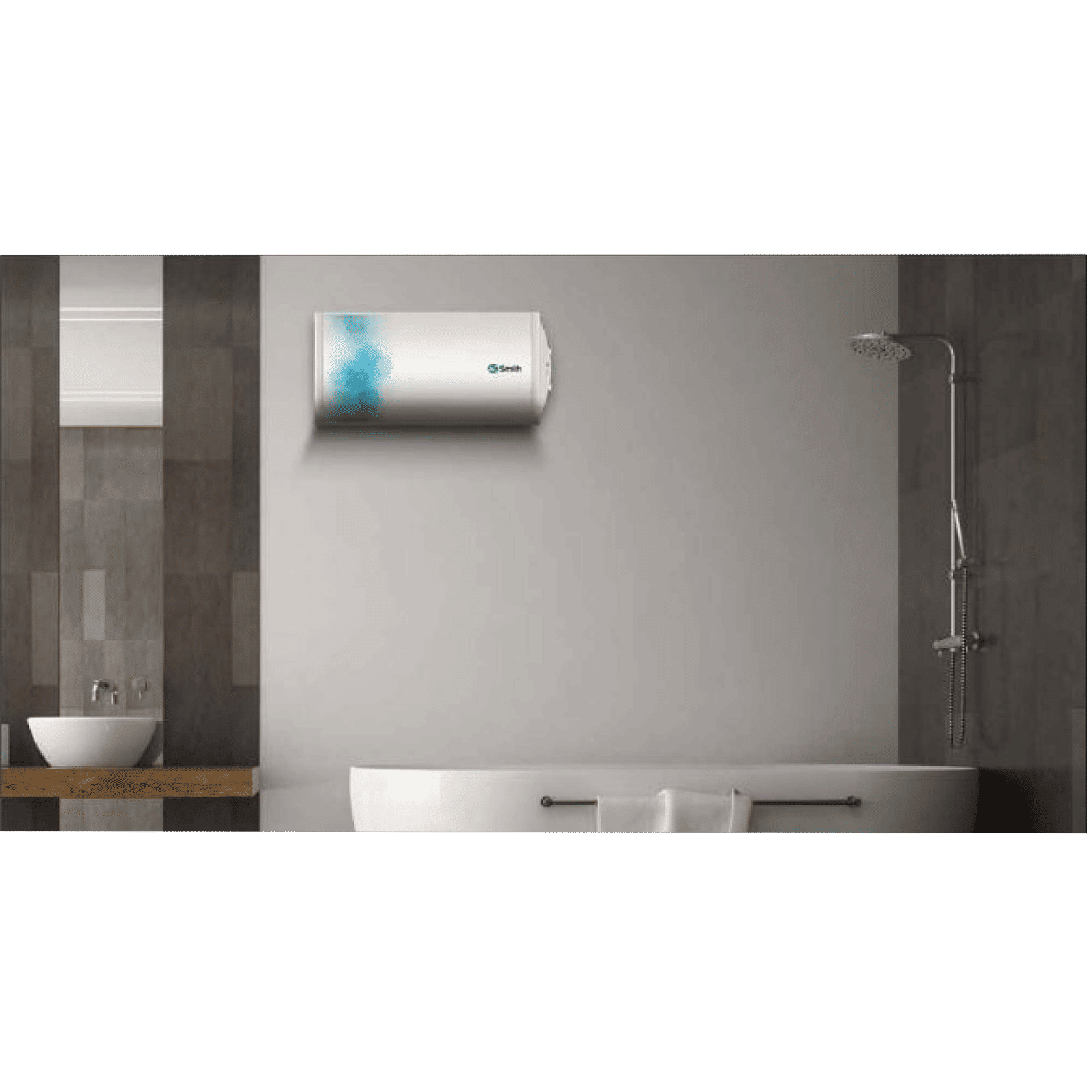 AO Smith 25 Litres 3 Star Horizontal Storage Water Geyser with Glass Coated Incoloy Heating Element (White)_7