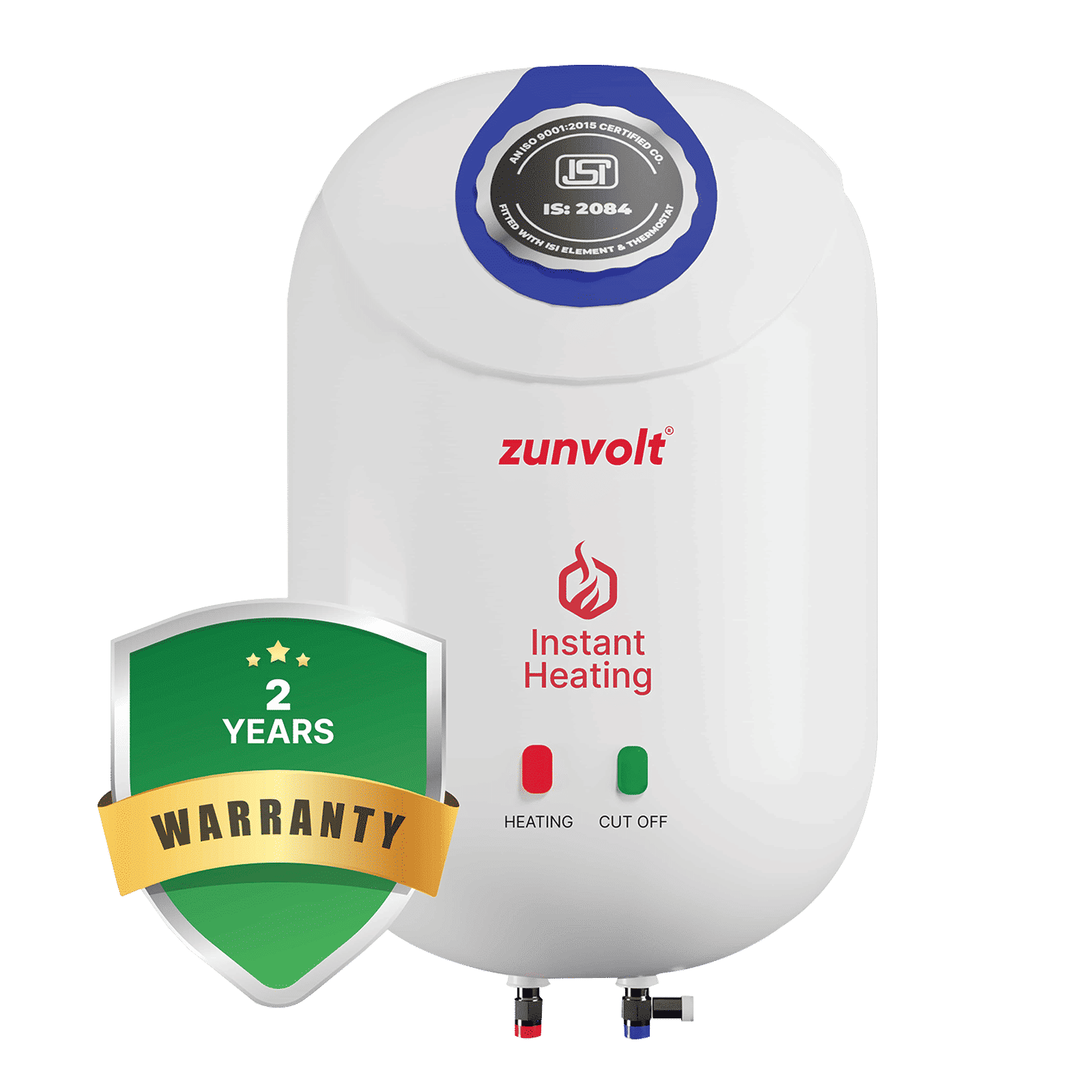 zunvolt 3 Litres Instant Water Geyser (3000 Watts, Geyser-3L, White) zunvolt 3 Litres Instant Water Geyser (3000 Watts, Geyser-3L, White)_5