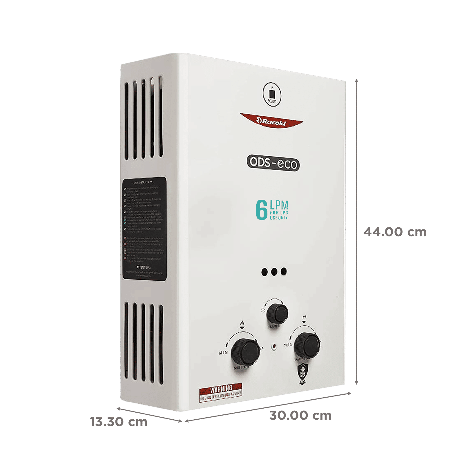 Racold ODS-ECO 6 Litres Instant Water Geyser (12000 Watts, 3803210, White)_2