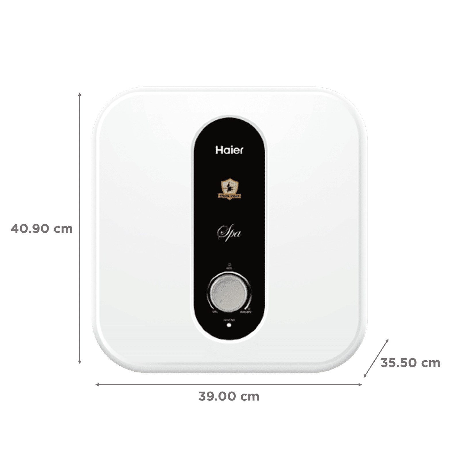 Haier ES15V-S1 15 Litres 5 Star Vertical Storage Water Geyser with Glass Coated Incoloy Heating Element (White/Ivory)_2