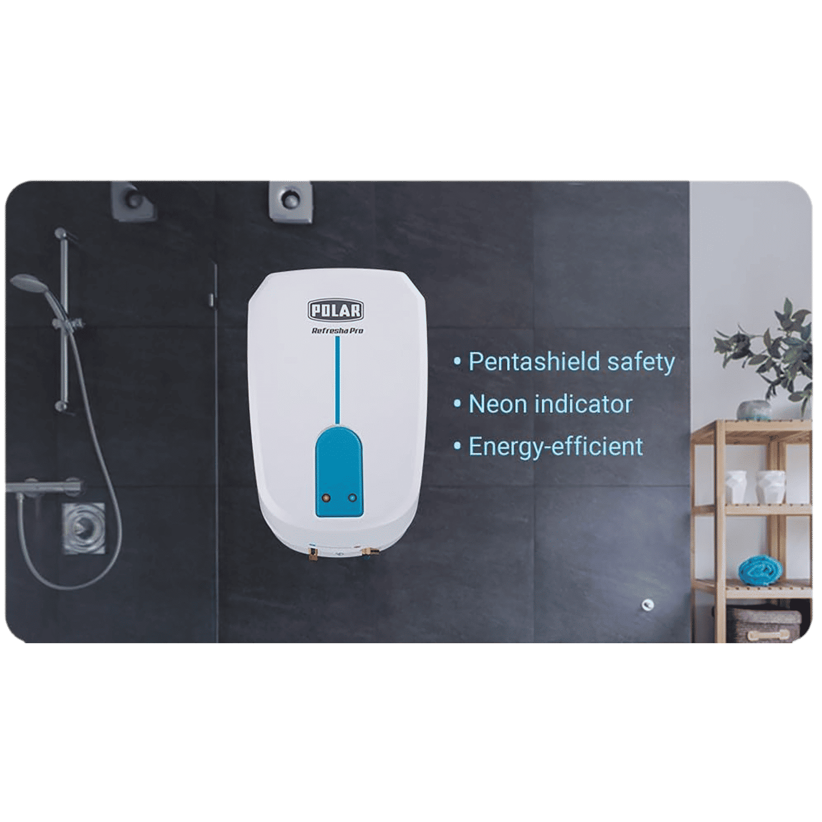 POLAR Refresha Pro Instant Water Geyser (3000 Watts, WHREPROI3P1, White) POLAR Refresha Pro Instant Water Geyser (3000 Watts, WHREPROI3P1, White)_7