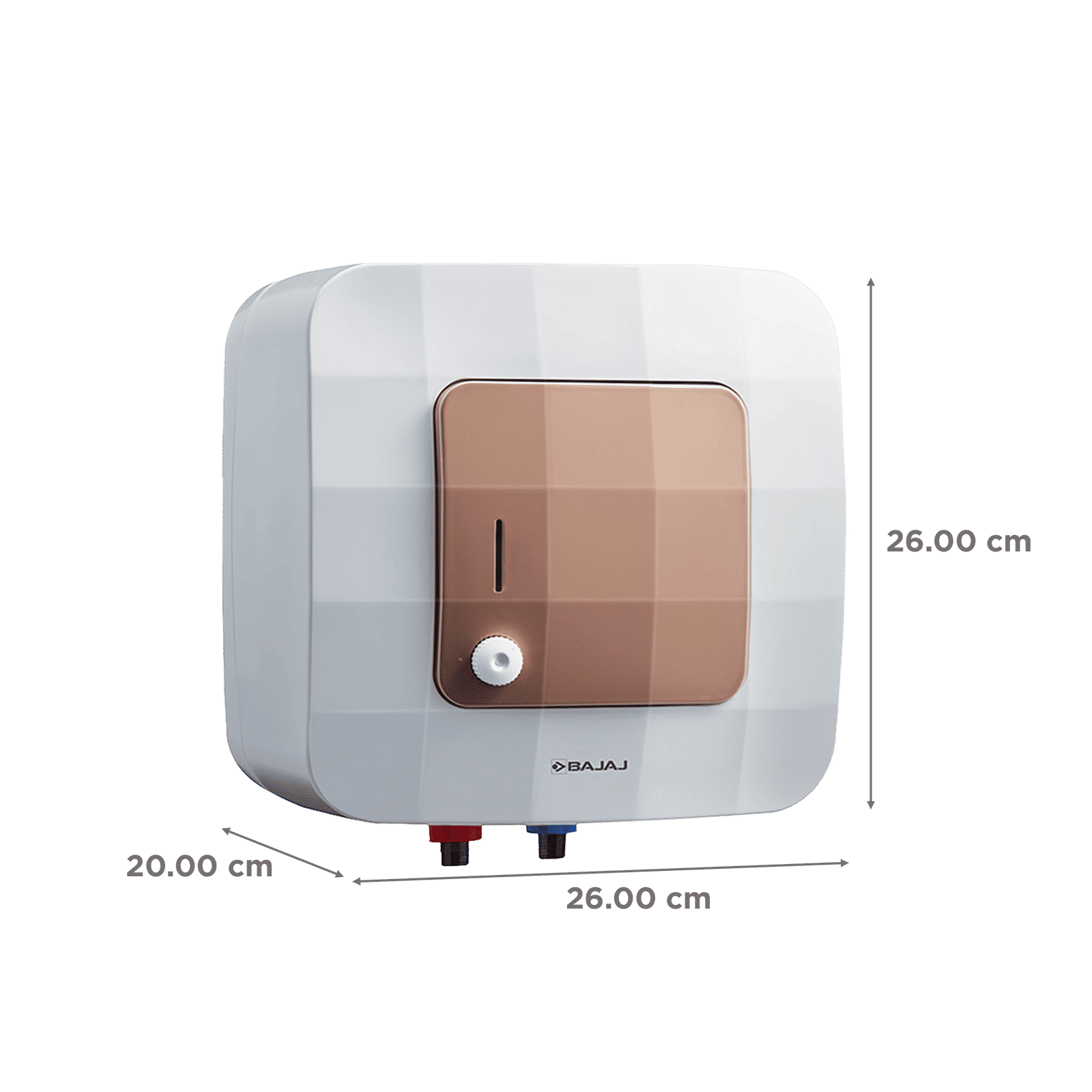 BAJAJ Maestro 10 Liters 5 Star Vertical Storage Water Heater with Copper Heating Element (White & Beige)_2